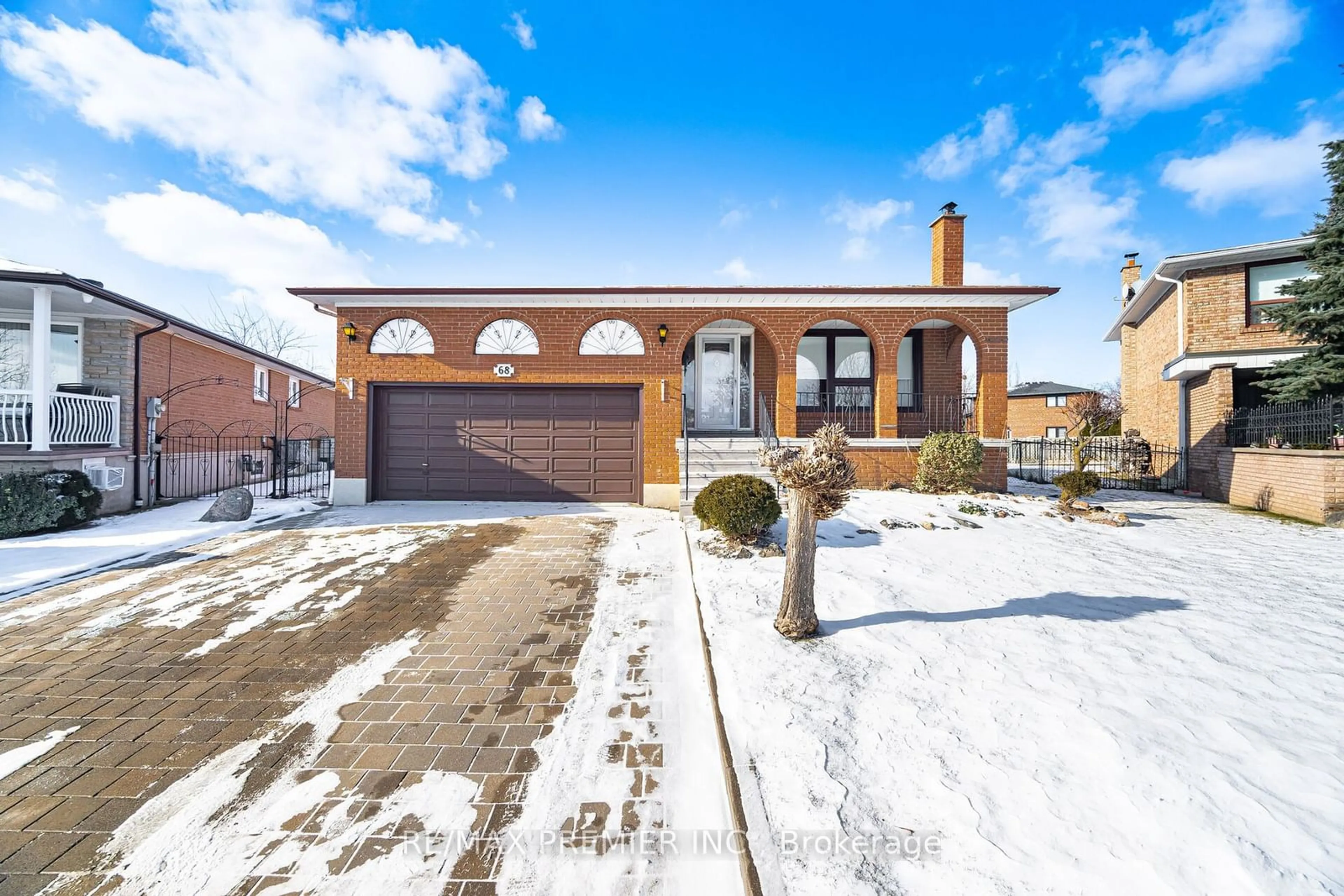 Home with brick exterior material, street for 68 Lewis Dr, Vaughan Ontario L4L 2B6