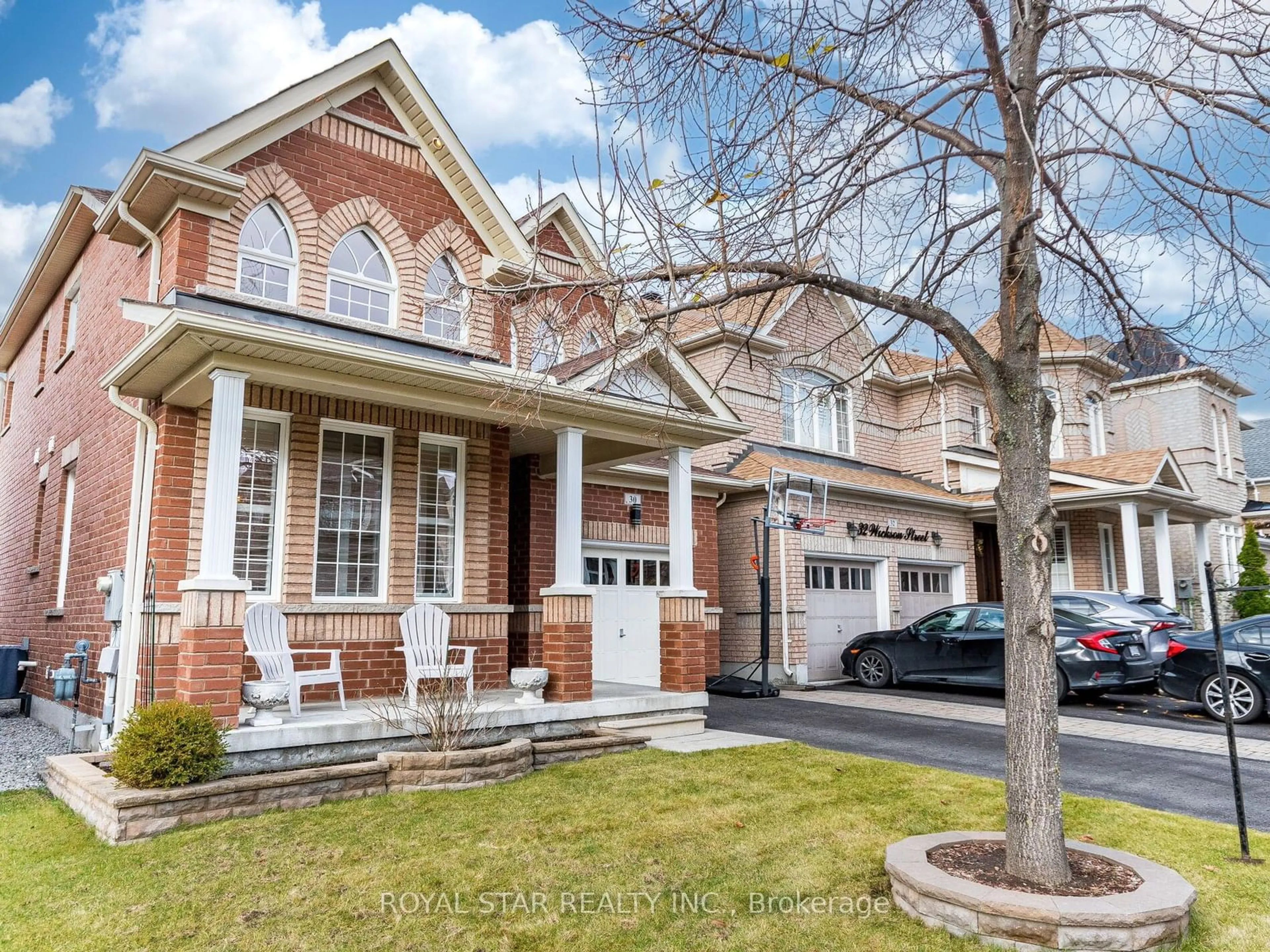 Home with brick exterior material, street for 30 Wickson St, Markham Ontario L6B 0M6