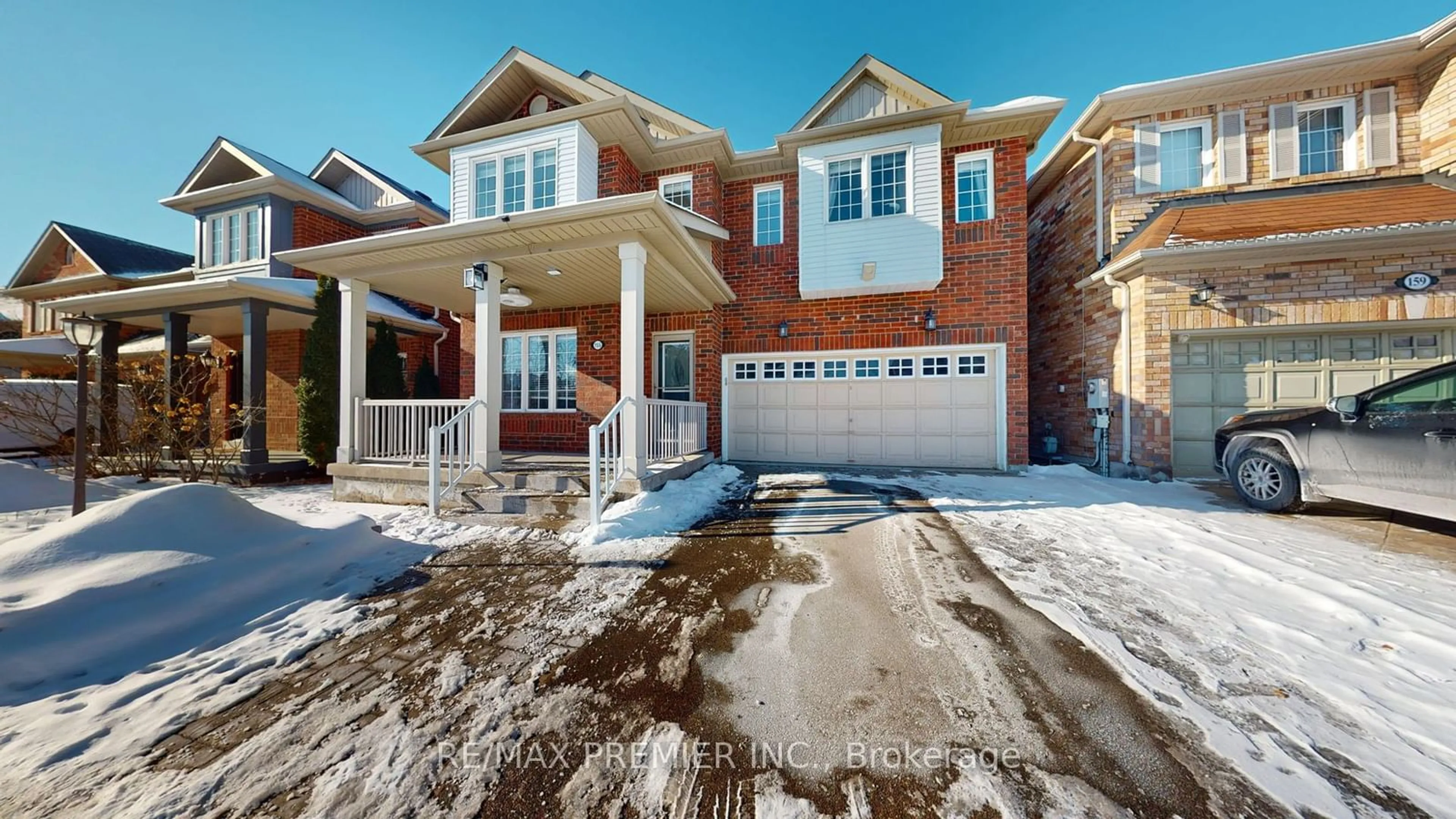 Home with brick exterior material, street for 155 Penndutch Circ, Whitchurch-Stouffville Ontario L4A 0N9