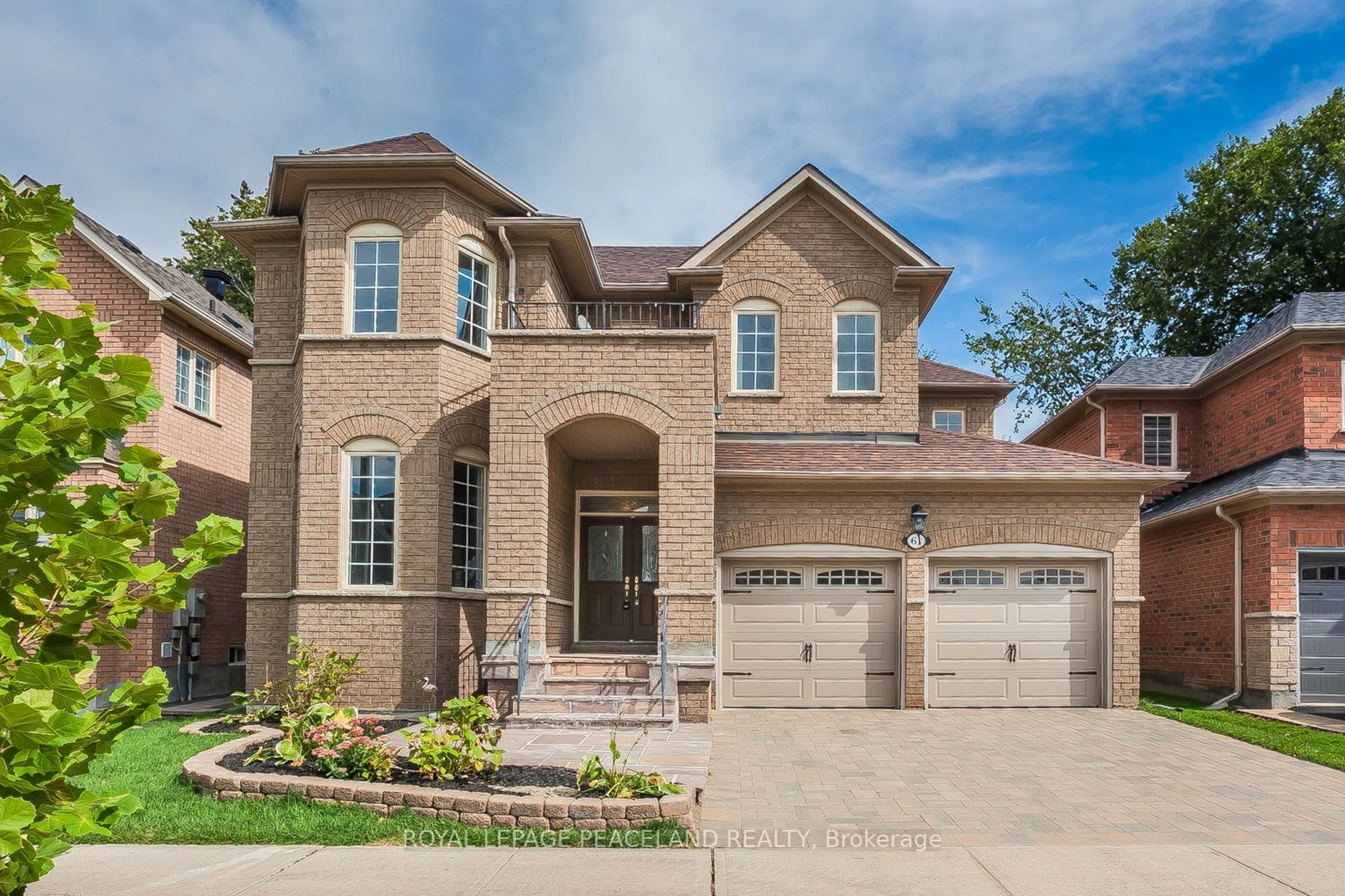 Home with brick exterior material, street for 61 Grand Oak Dr, Richmond Hill Ontario L4E 4A2