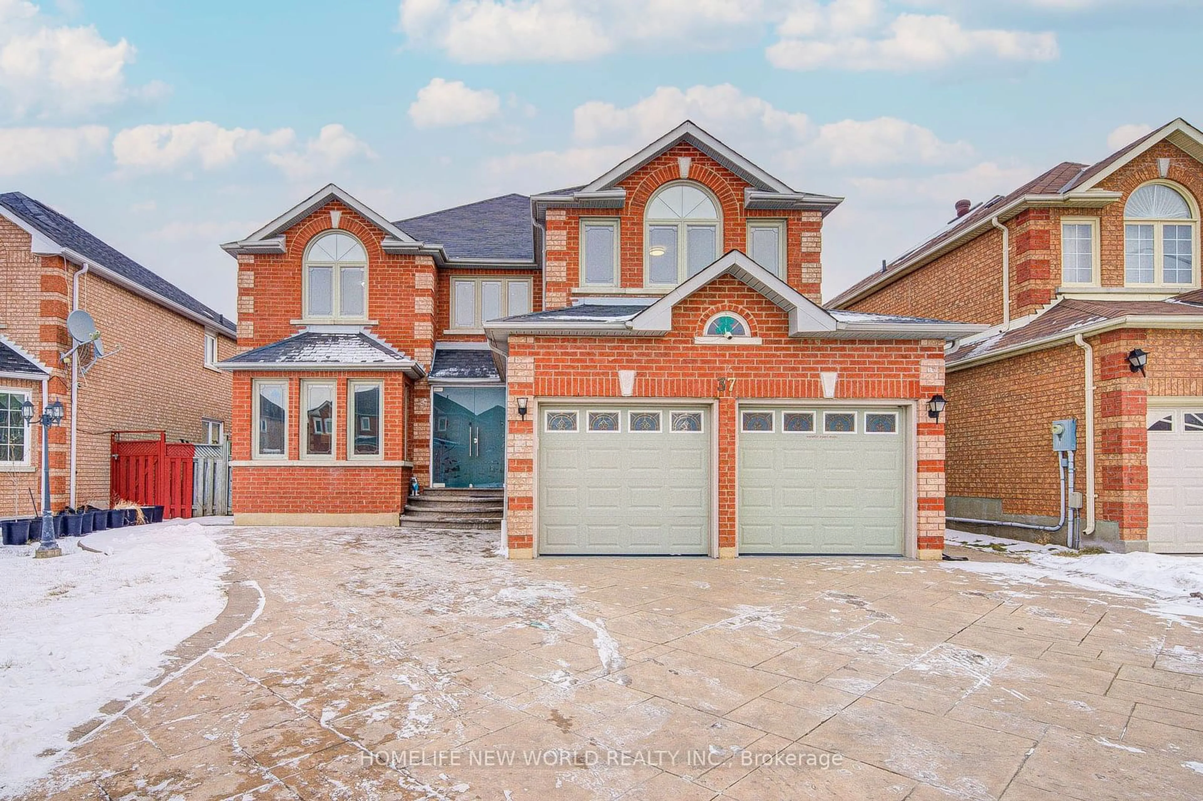 Home with brick exterior material, street for 37 Beulah Dr, Markham Ontario L3S 3N2