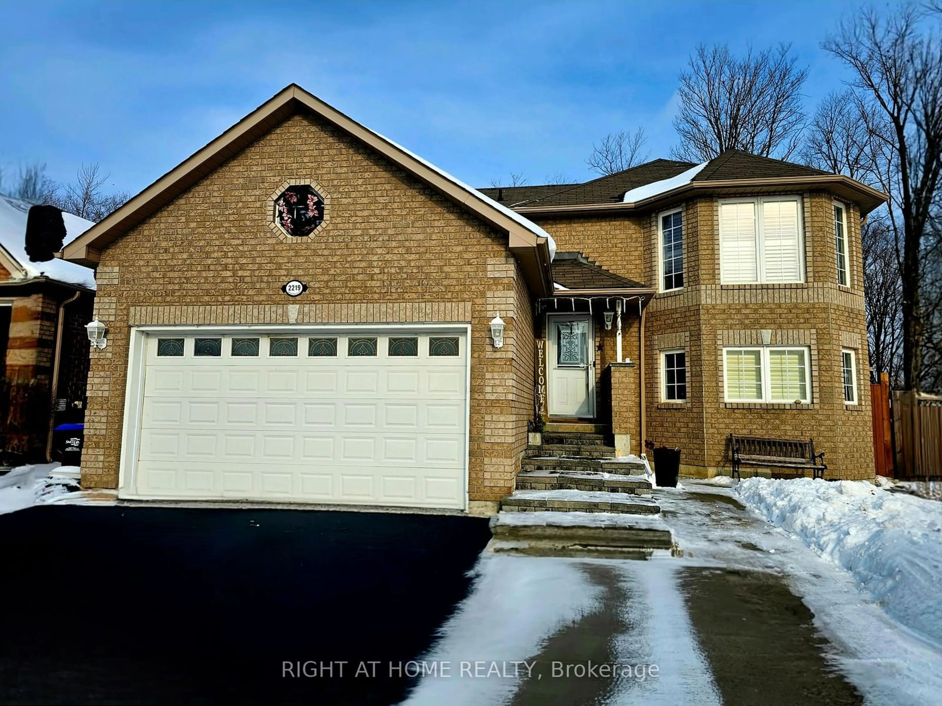 Home with brick exterior material, street for 2219 Webster Blvd, Innisfil Ontario L9S 0E3