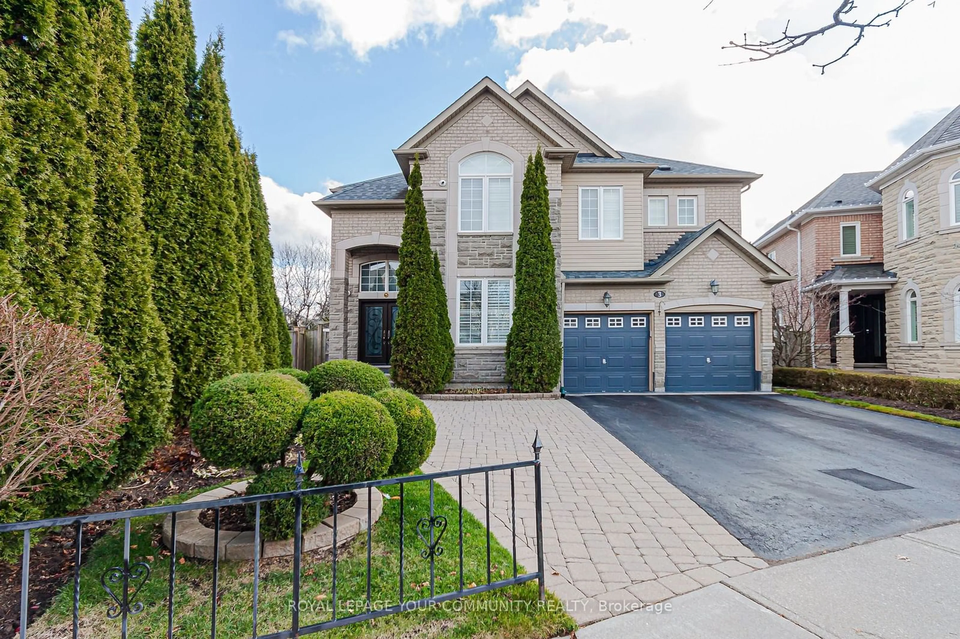 Home with brick exterior material, street for 3 Noranda Ave, Richmond Hill Ontario L4E 4M1