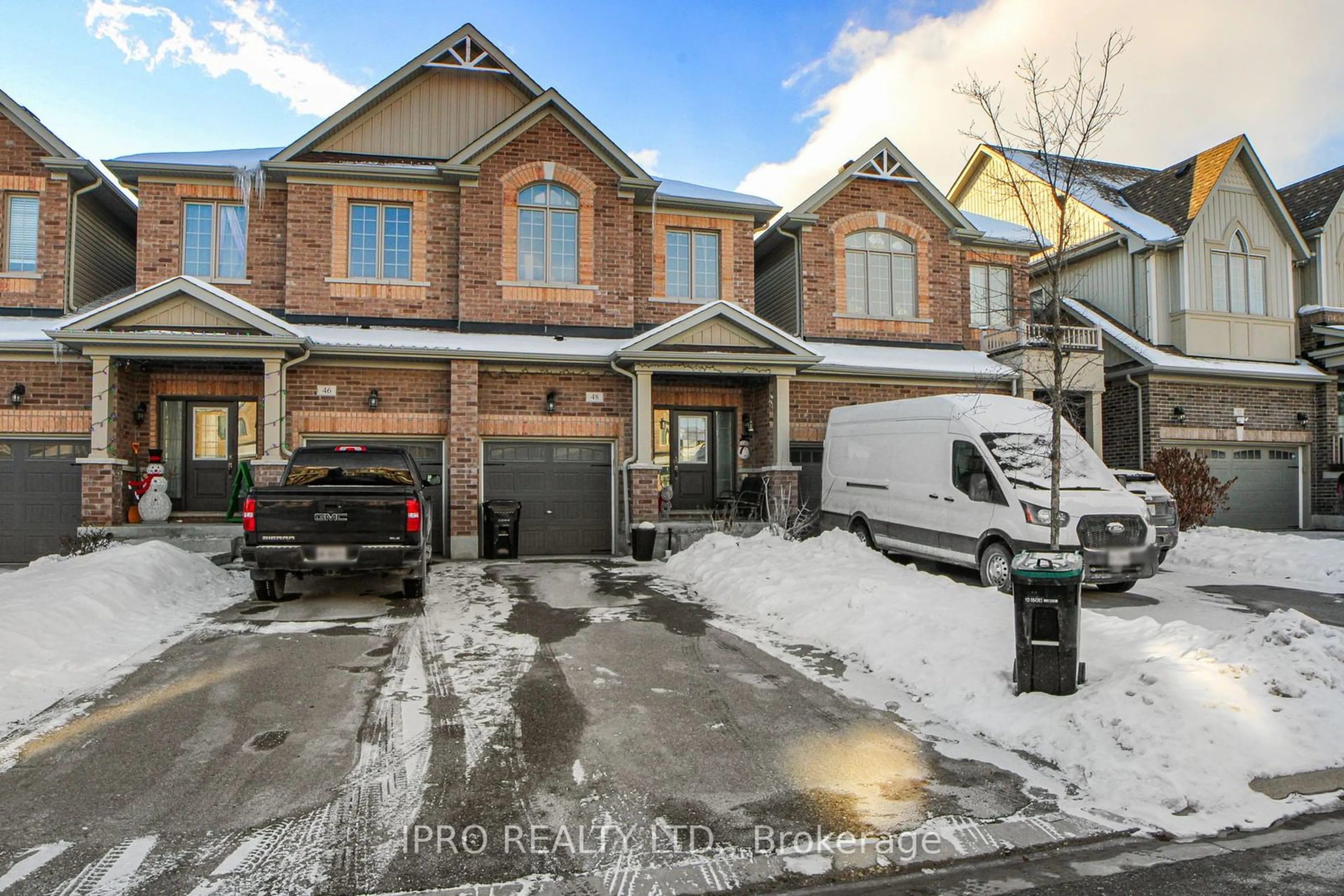 Home with brick exterior material, street for 48 Hoard Ave, New Tecumseth Ontario L0L 1L0