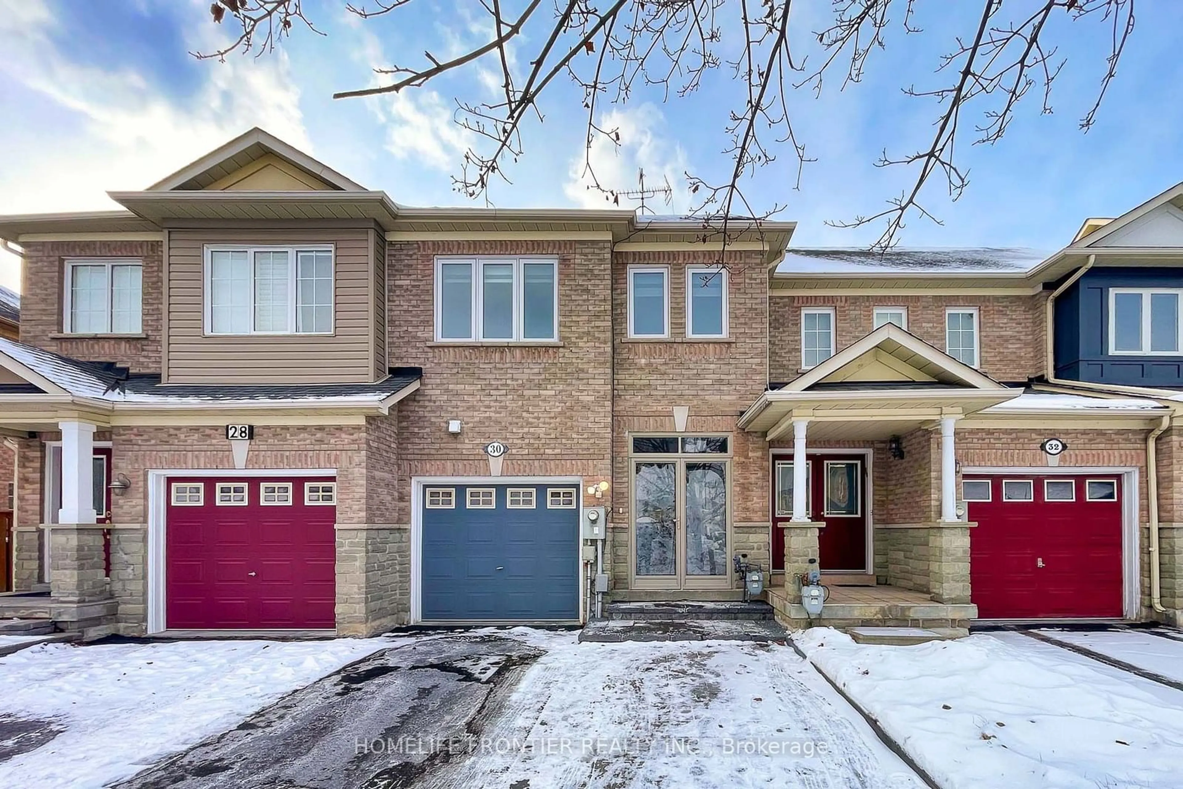 Home with brick exterior material, street for 30 Benjamin Hood Cres, Vaughan Ontario L4K 5M3