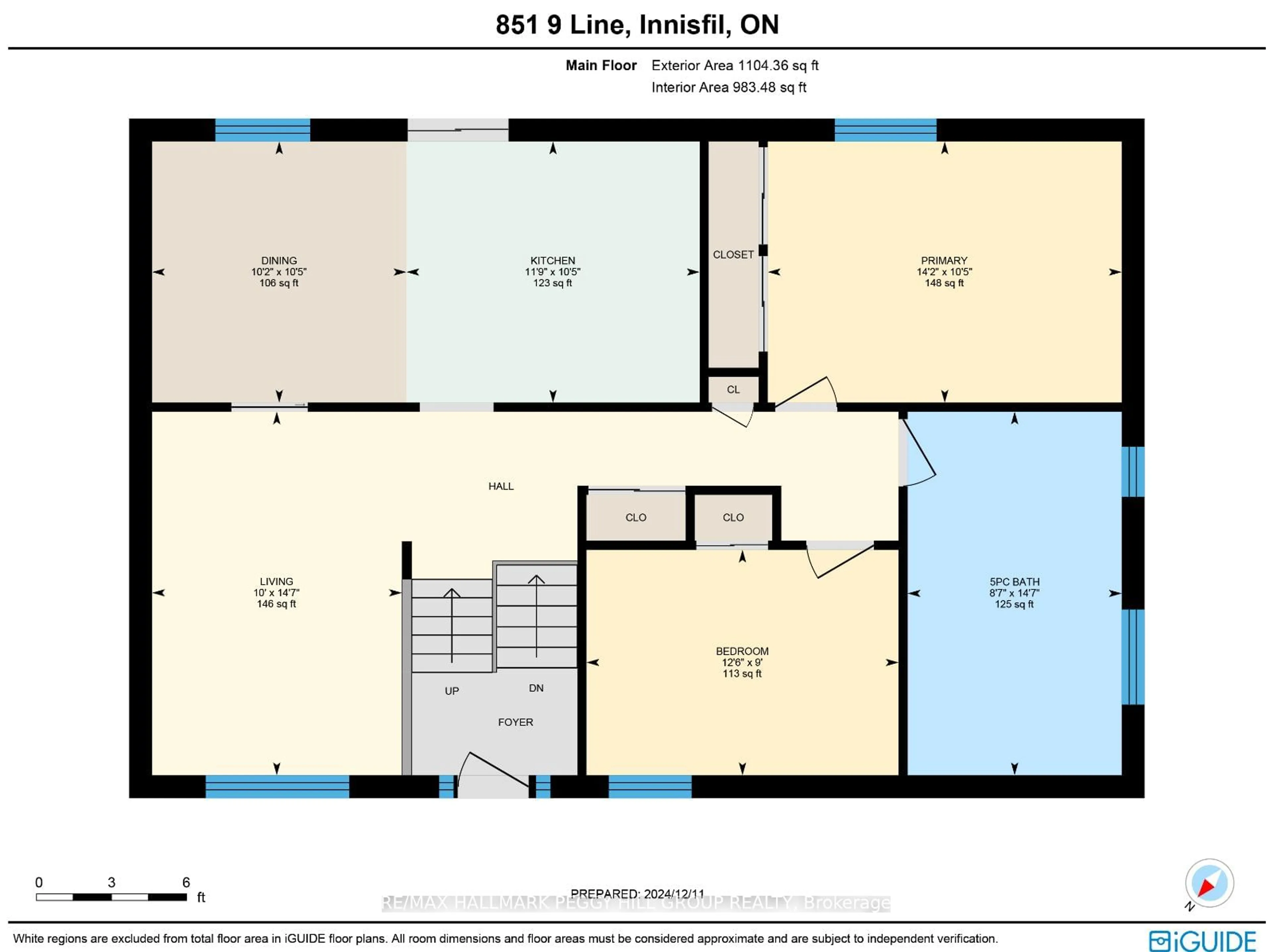 Floor plan for 851 9th Line, Innisfil Ontario L9S 3Y2