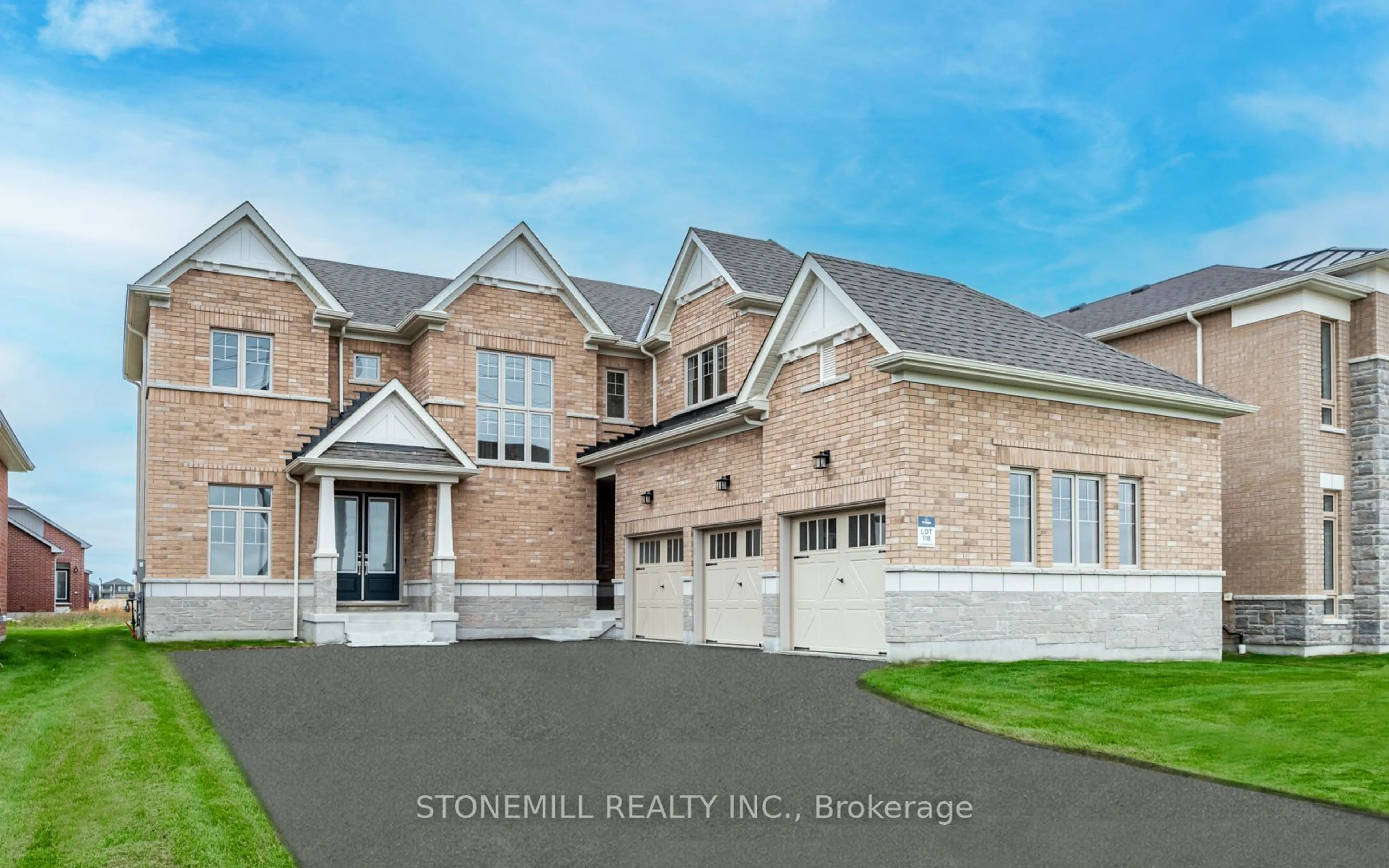 Home with brick exterior material, street for 97 Denney Dr, Essa Ontario L0M 1B0