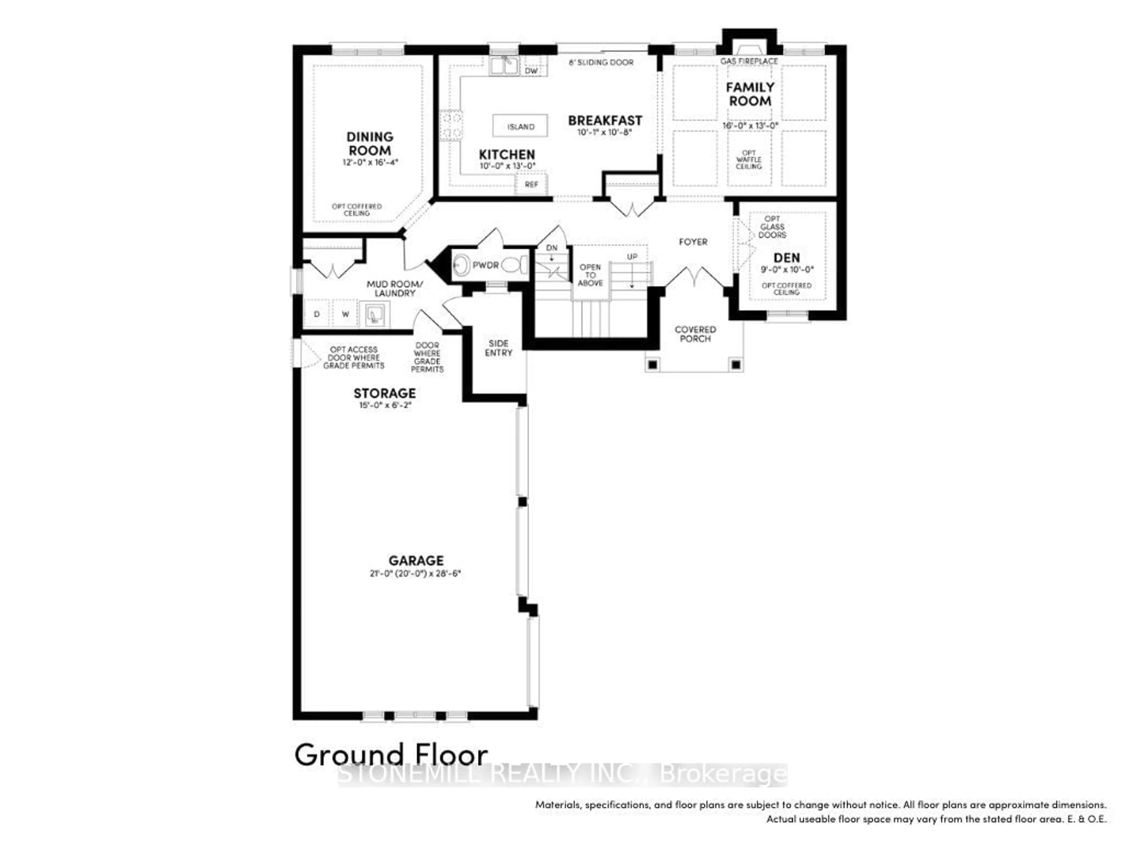 Floor plan for 97 Denney Dr, Essa Ontario L0M 1B0