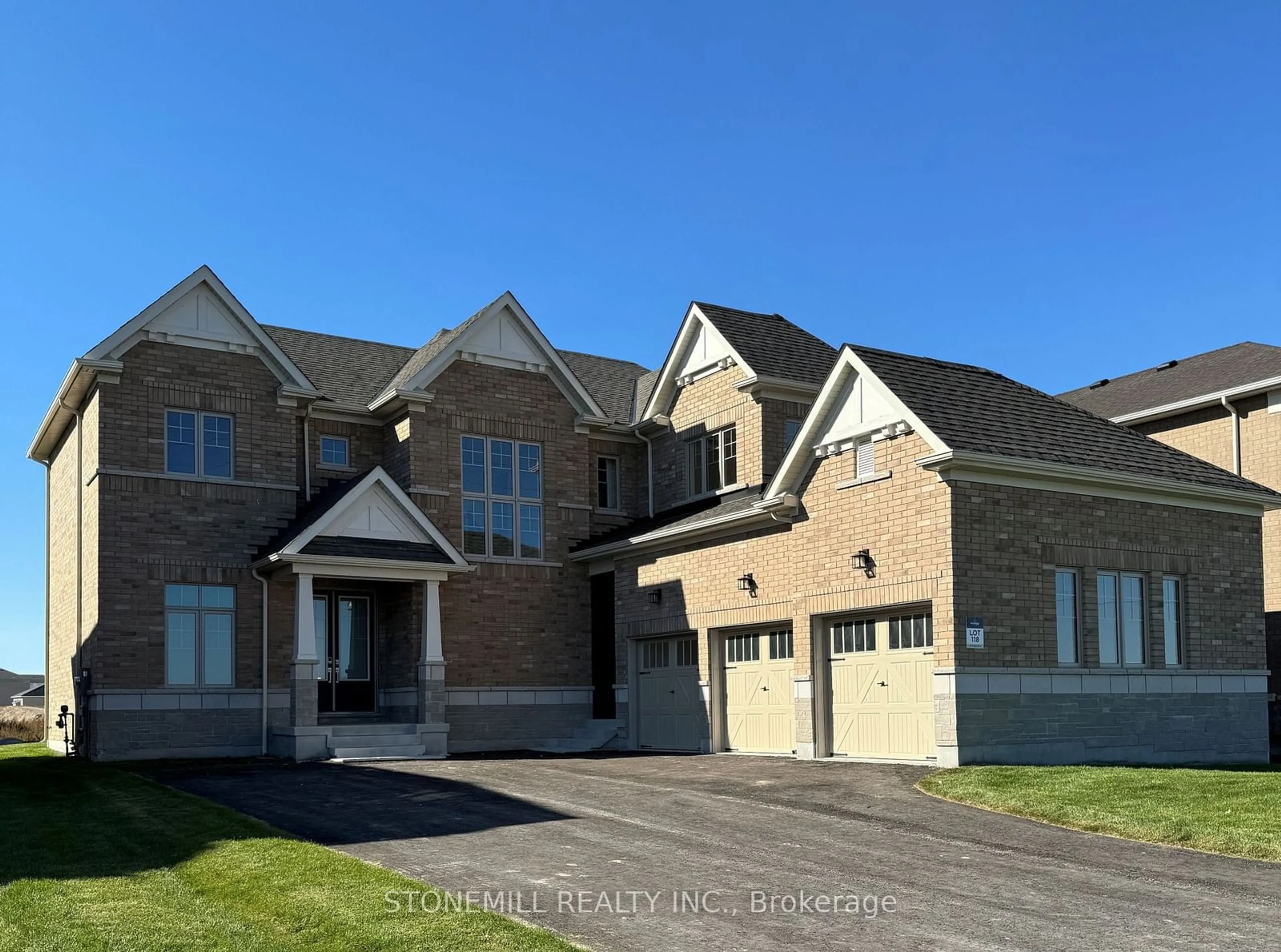 Home with brick exterior material, street for 97 Denney Dr, Essa Ontario L0M 1B0