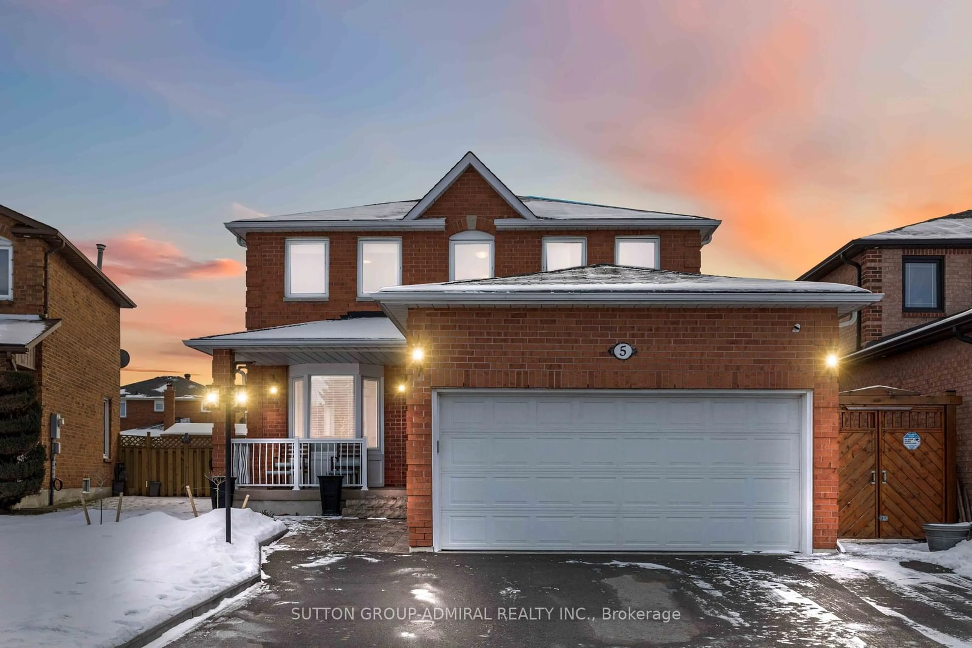 Home with brick exterior material, street for 5 Ardwell Cres, Vaughan Ontario L6A 1N2