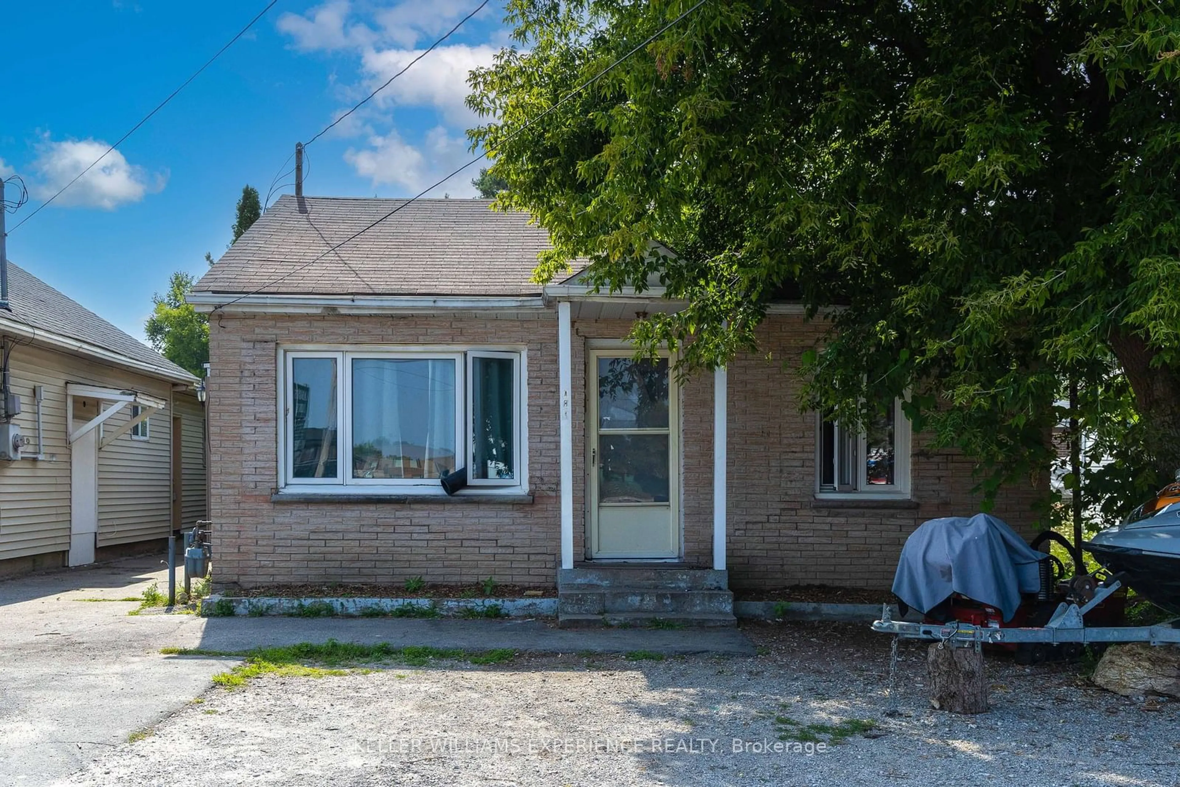 Home with brick exterior material, street for 177 Mill St, Essa Ontario L0M 1B0