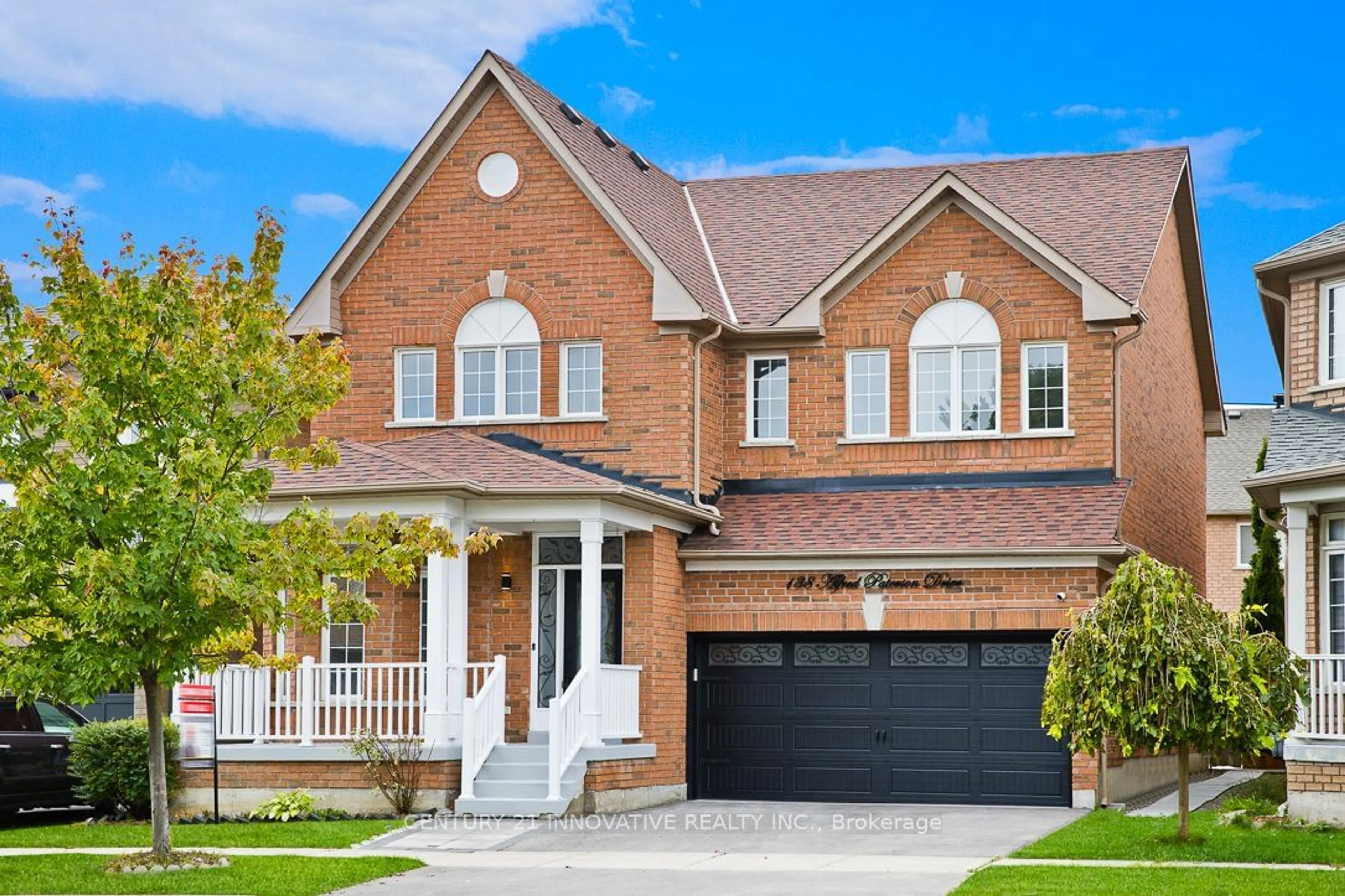 Home with brick exterior material, street for 138 Alfred Paterson Dr, Markham Ontario L6E 1L1