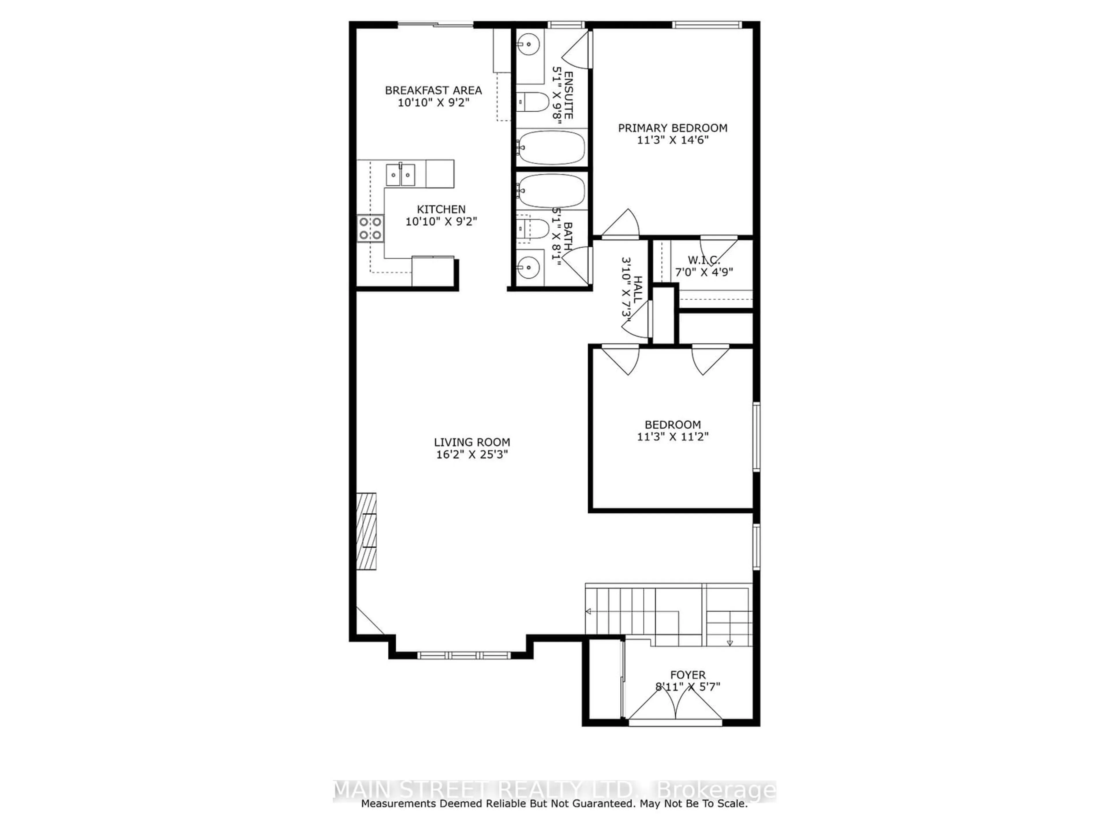 Floor plan for 16 Hillview Dr, Newmarket Ontario L3Y 4H9