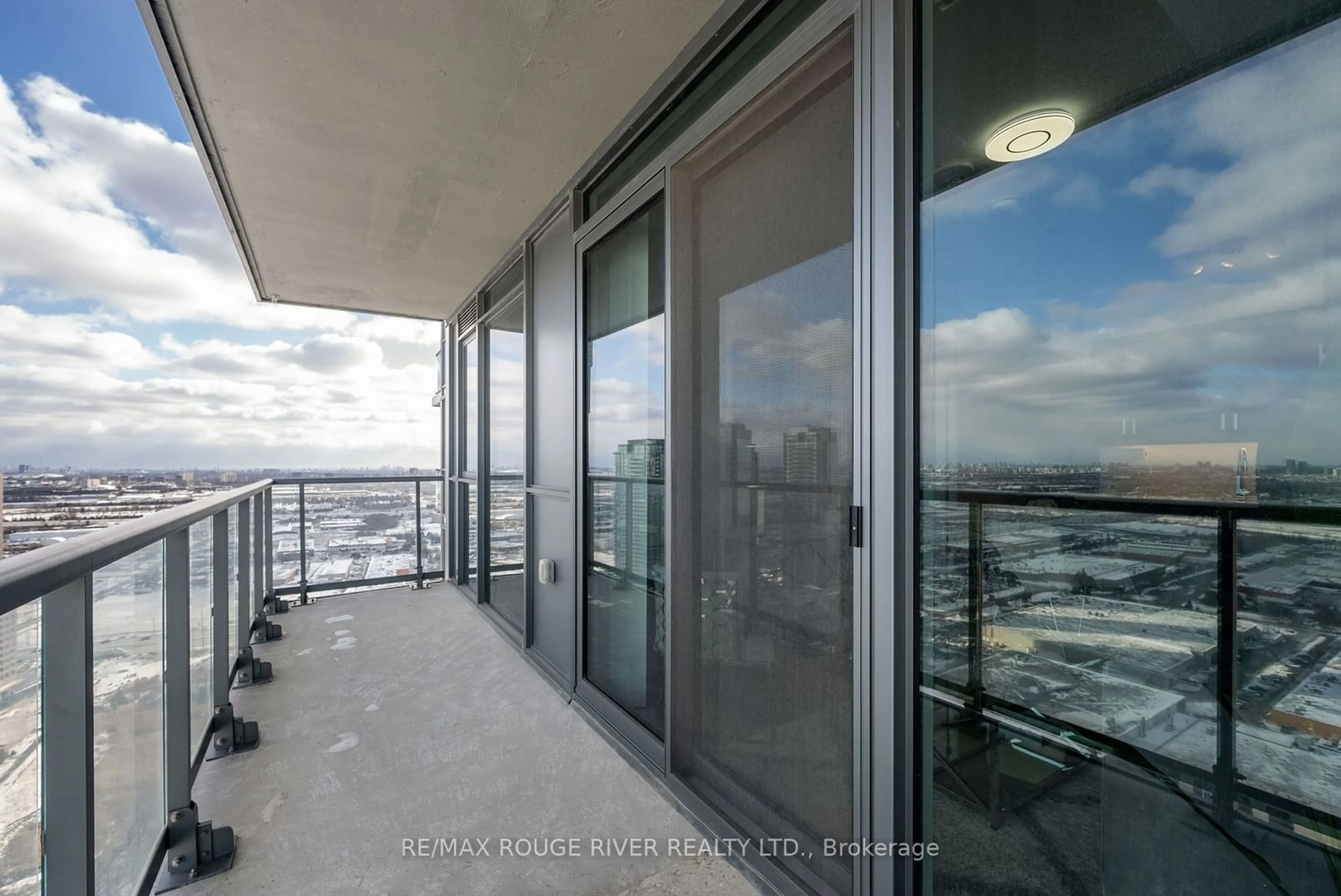 Balcony in the apartment, water/lake/river/ocean view for 7895 Jane St #3602, Vaughan Ontario L4K 2M7