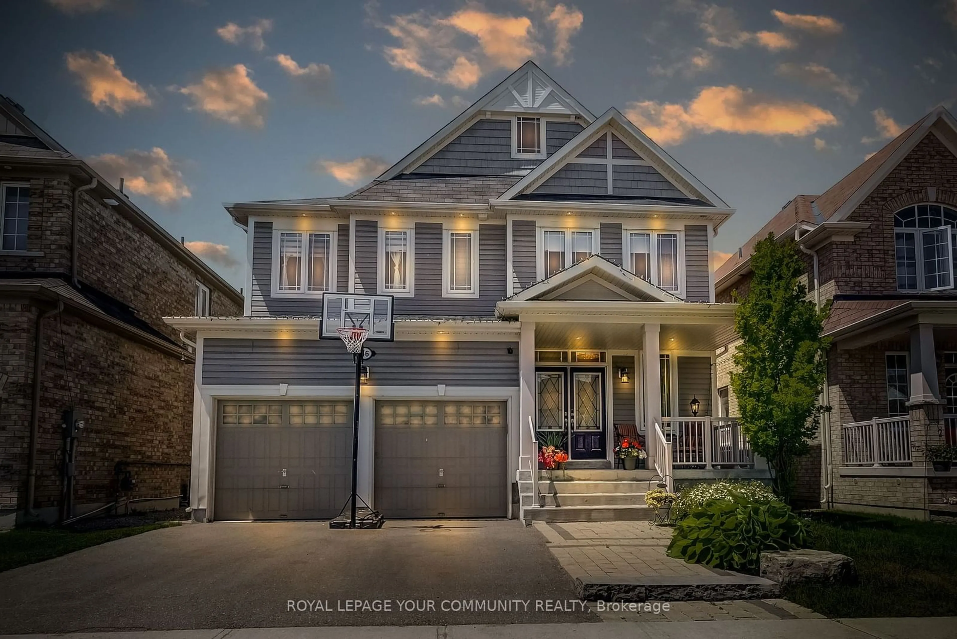 Home with brick exterior material, street for 46 John Link Ave, Georgina Ontario L0E 1R0