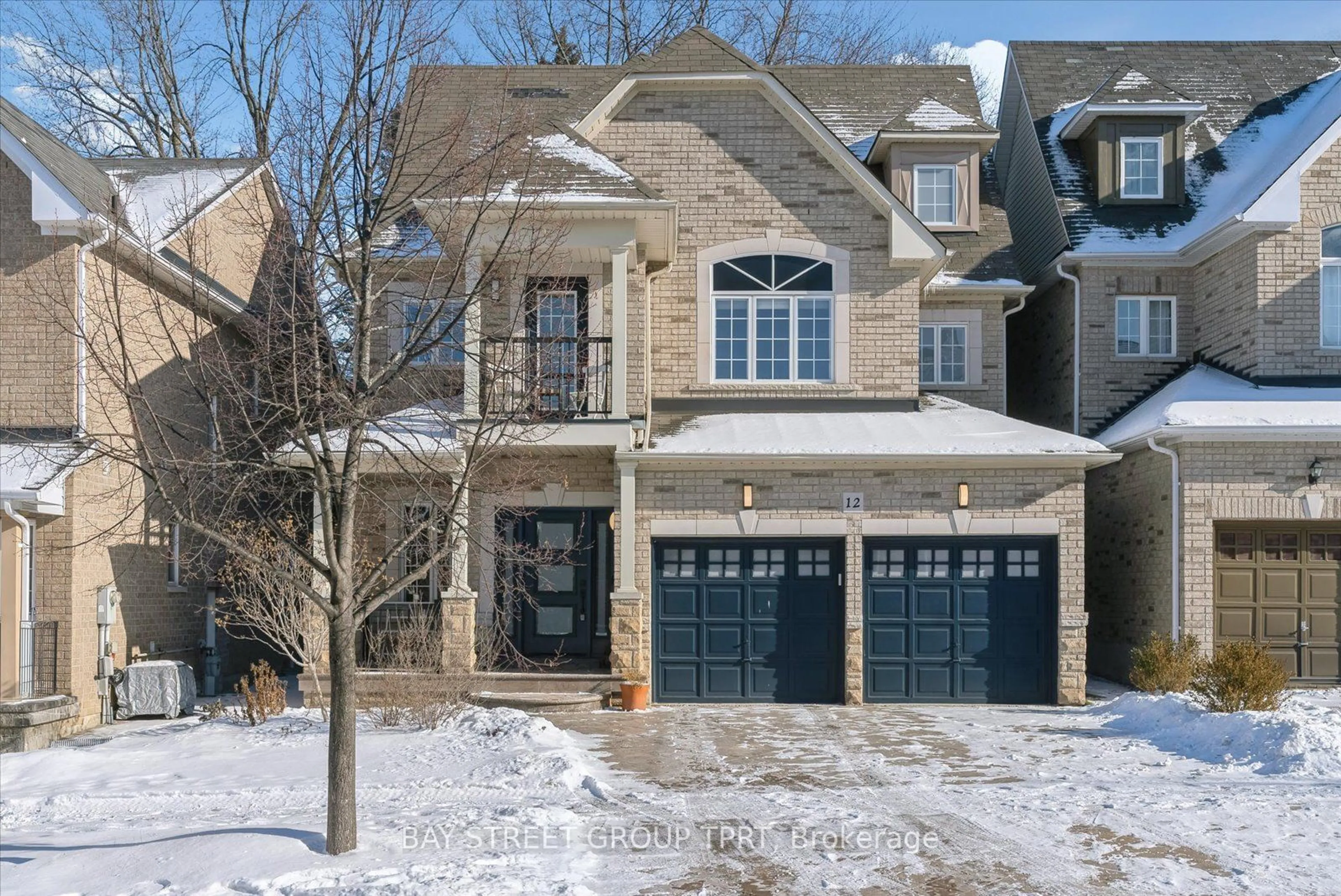 Home with brick exterior material, street for 12 Wellspring Ave, Richmond Hill Ontario L4E 4Z6