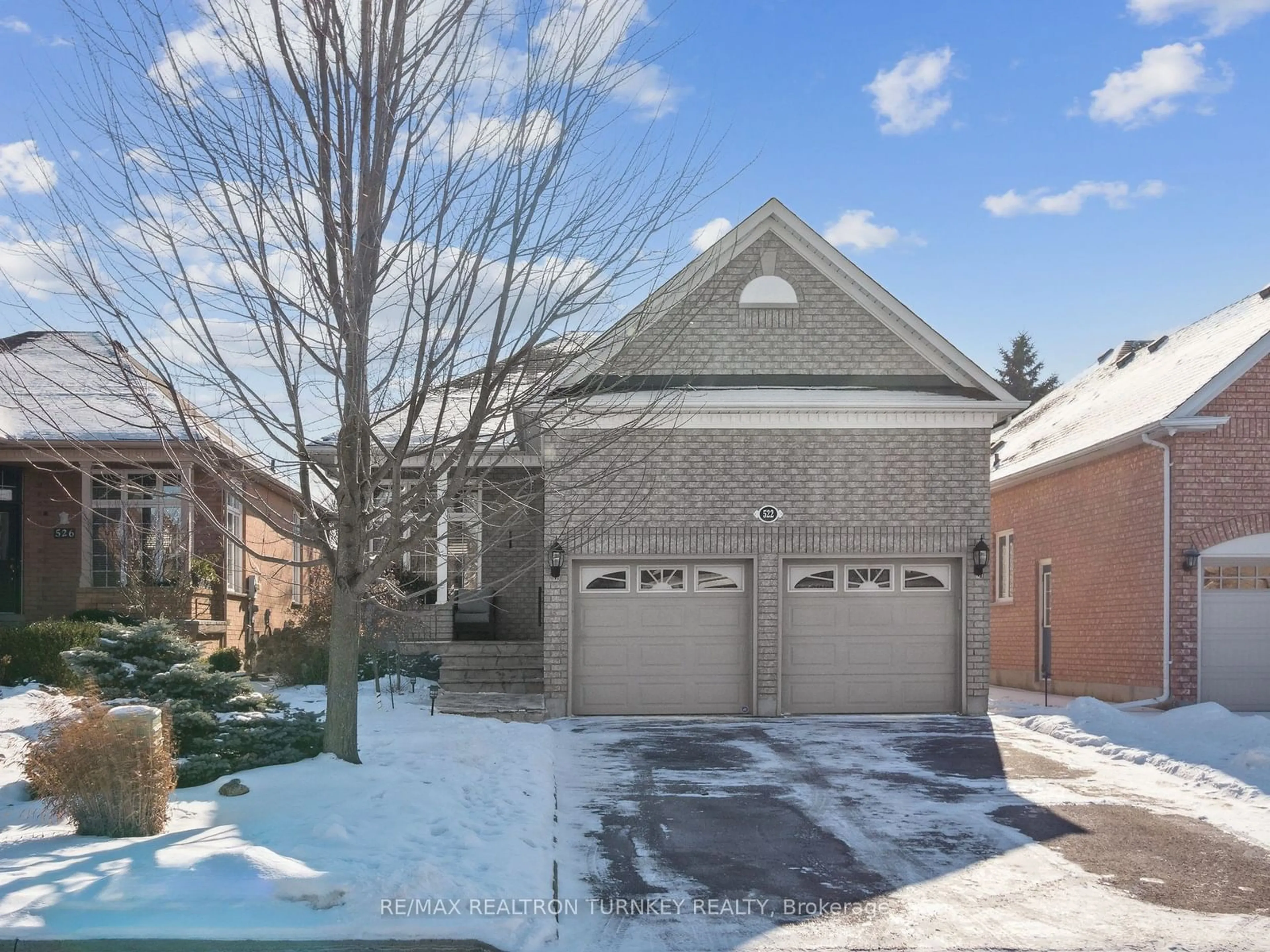 Home with brick exterior material, street for 522 Brookstone Pl, Newmarket Ontario L3X 2H3