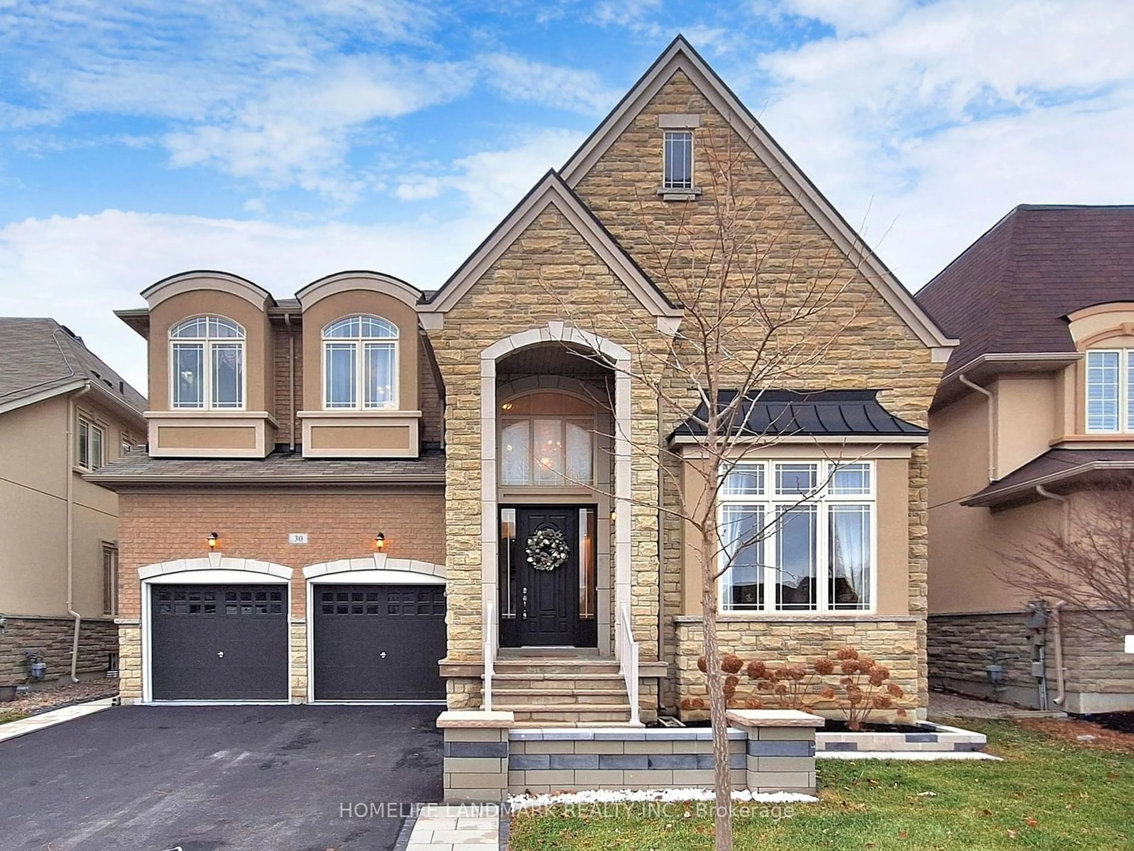 Home with brick exterior material, street for 30 Heintzman Cres, Vaughan Ontario L6A 4T8