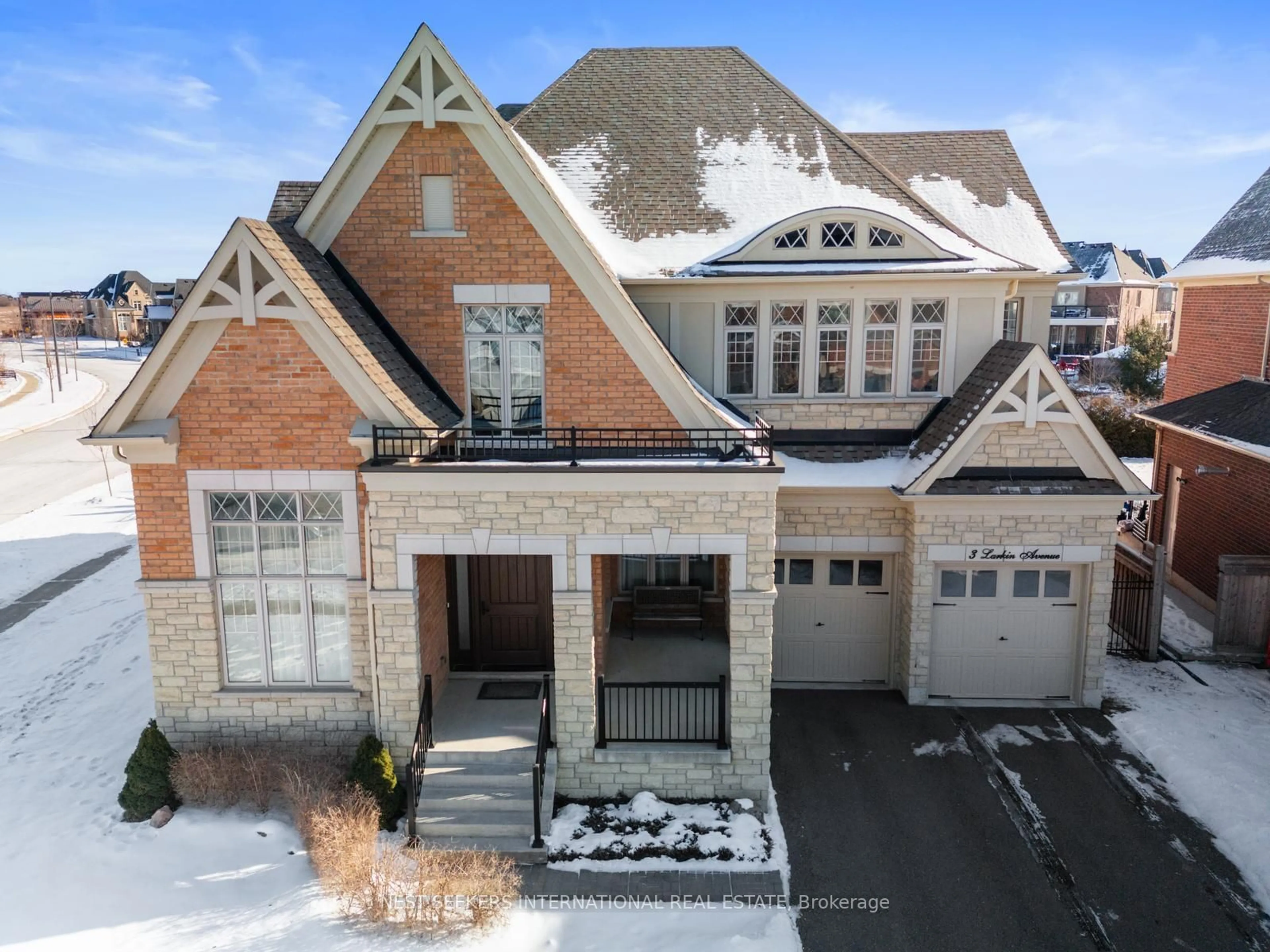 Home with brick exterior material, street for 3 Larkin Ave, King Ontario L7B 0N8