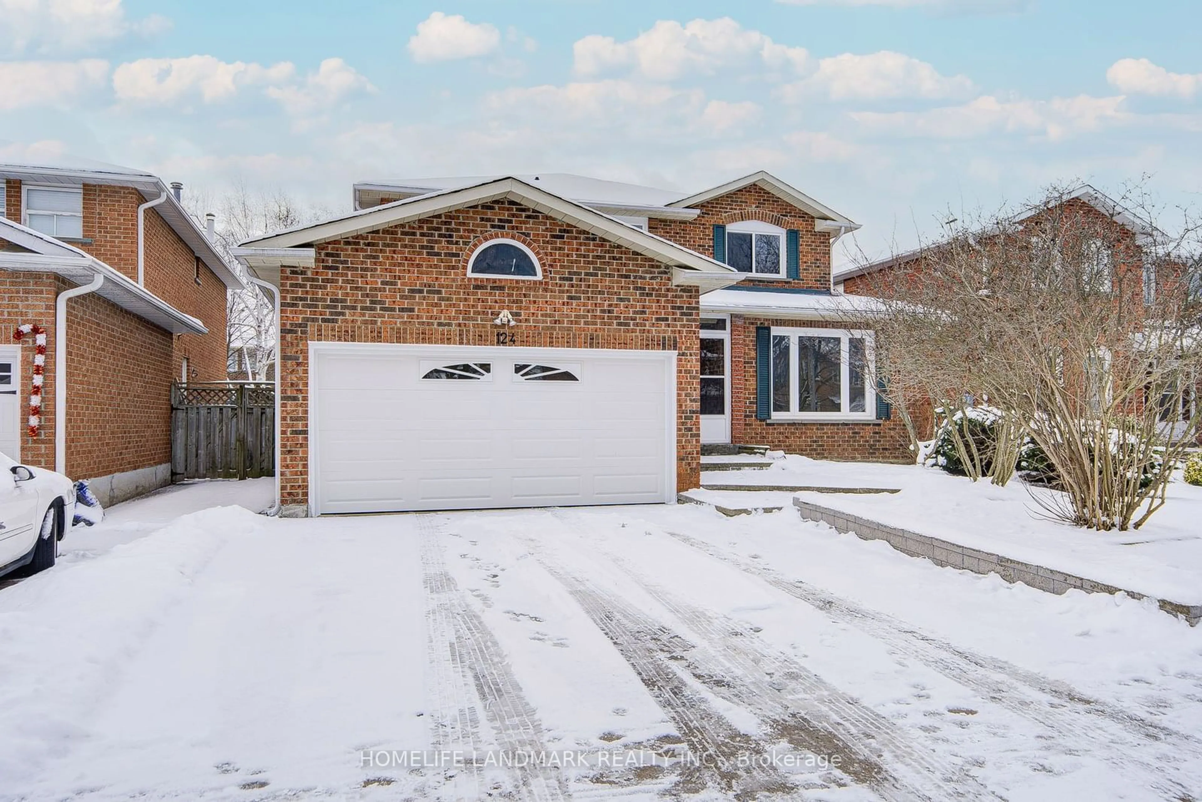 Home with brick exterior material, street for 124 Carrington Dr, Richmond Hill Ontario L4C 7Y9