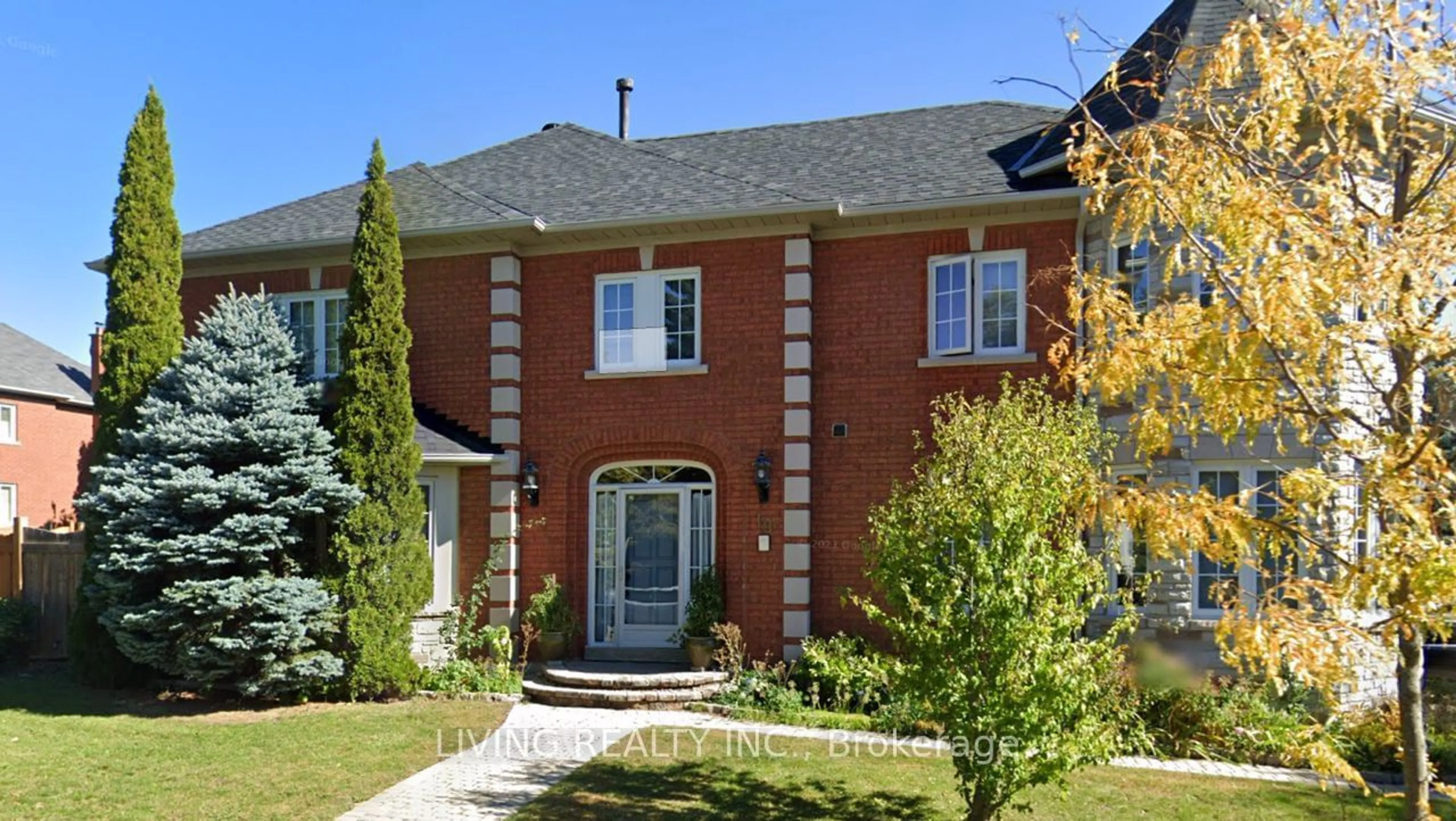 Home with brick exterior material, street for 19 King's Cross Ave, Richmond Hill Ontario L4B 2T1