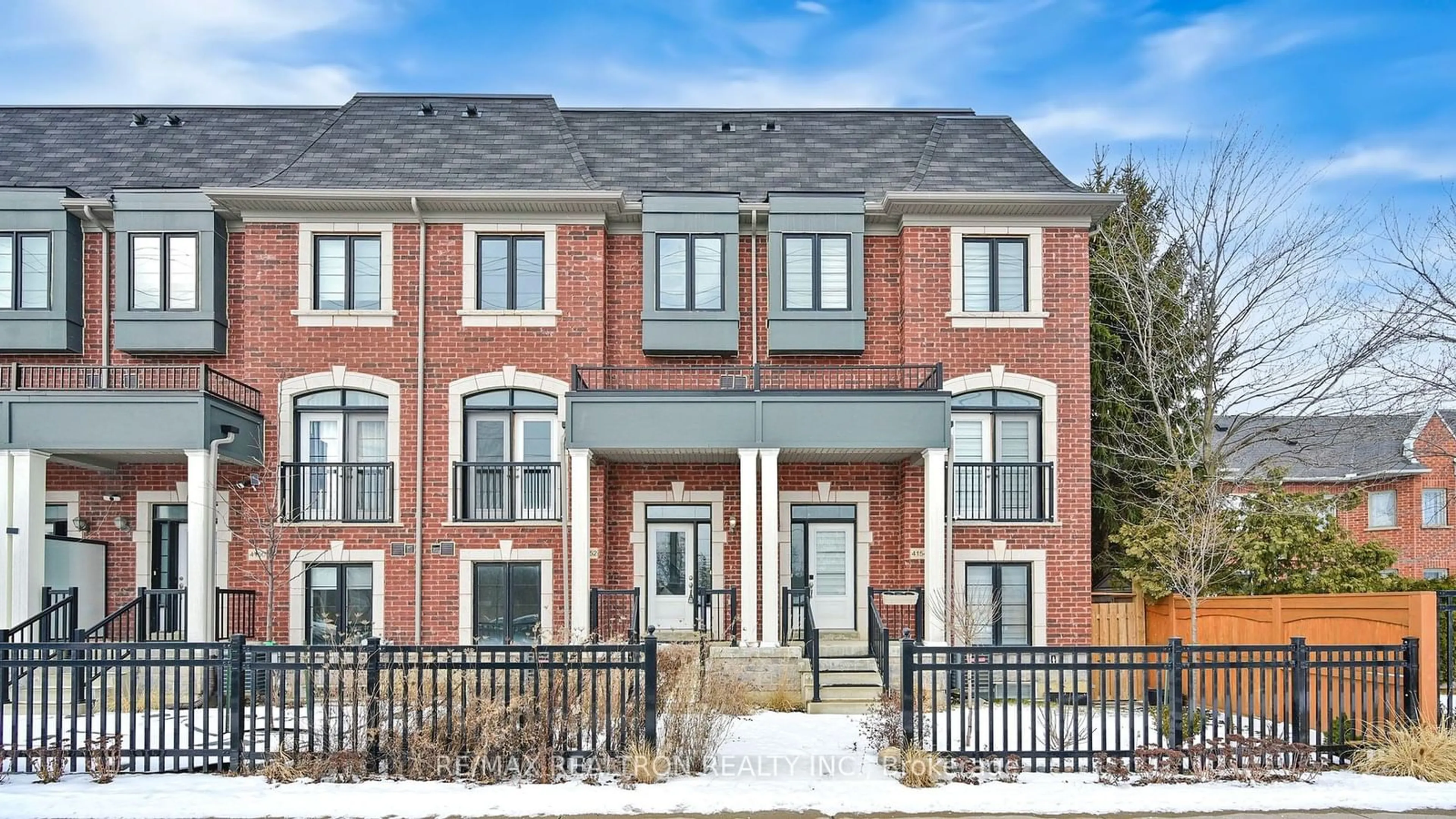 Home with brick exterior material, street for 4152 Highway 7, Markham Ontario L3R 0W9