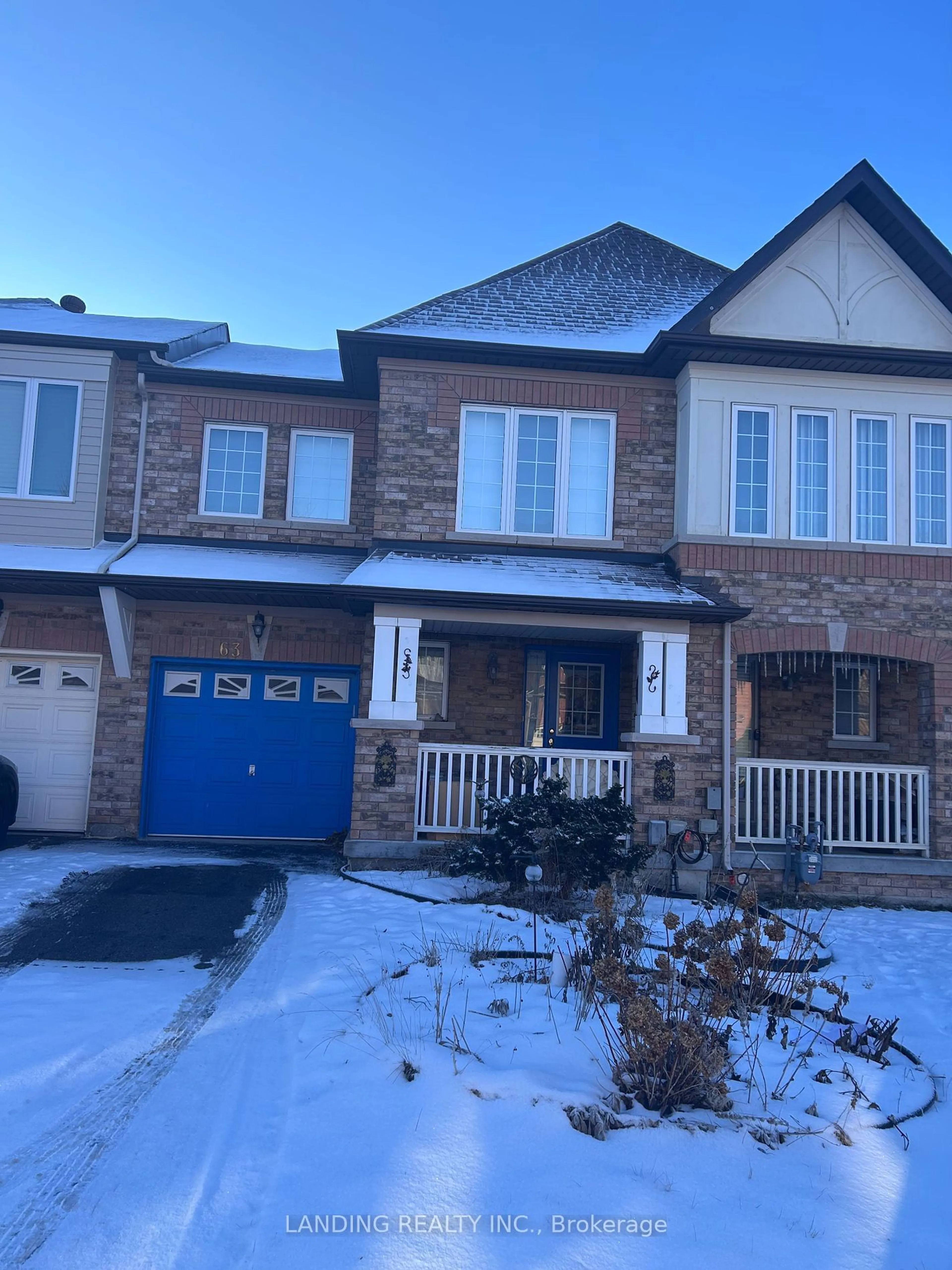 Home with brick exterior material, street for 63 Elmrill Rd, Markham Ontario L6C 2P1