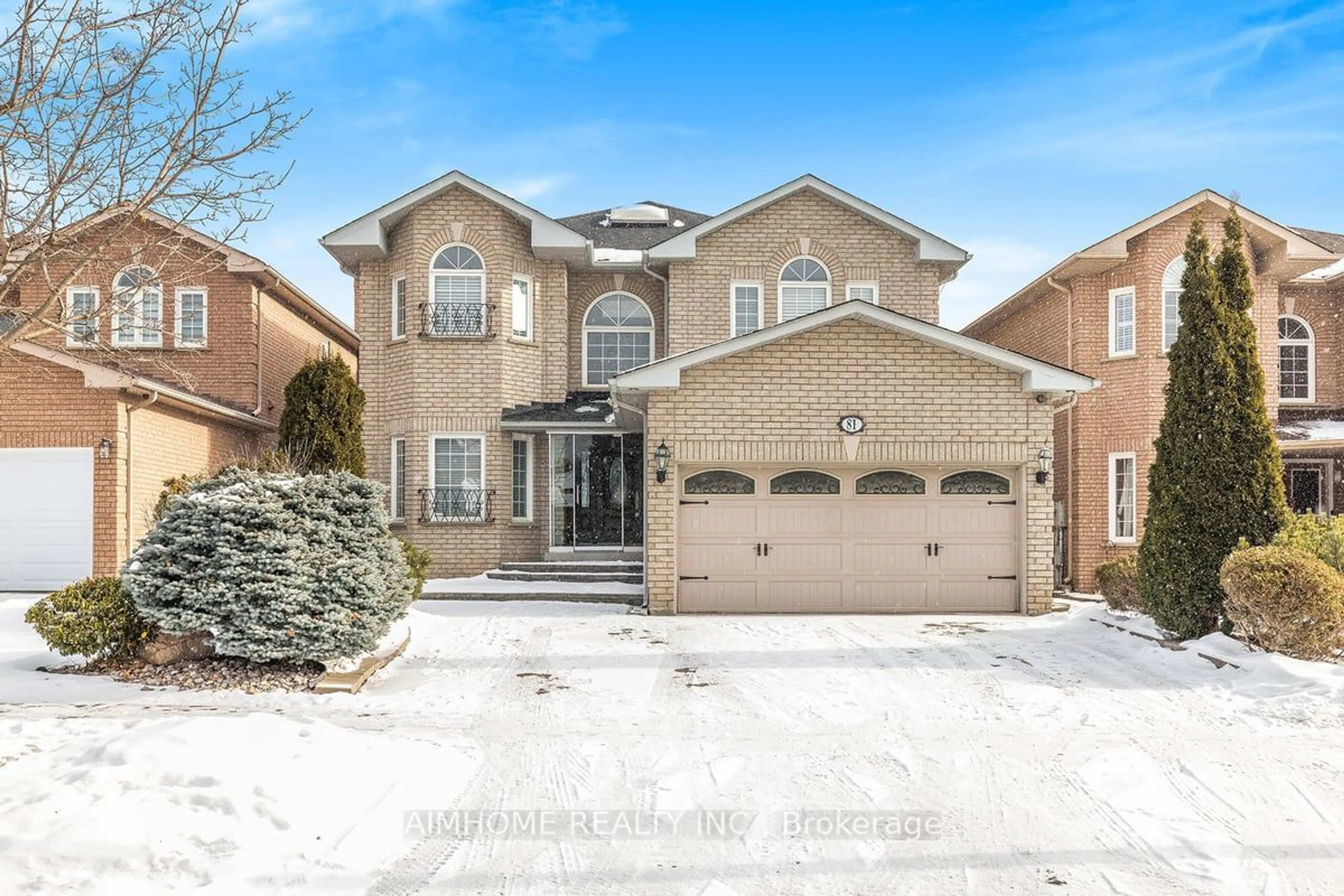 Home with brick exterior material, street for 81 Somerset Cres, Richmond Hill Ontario L4C 8P1