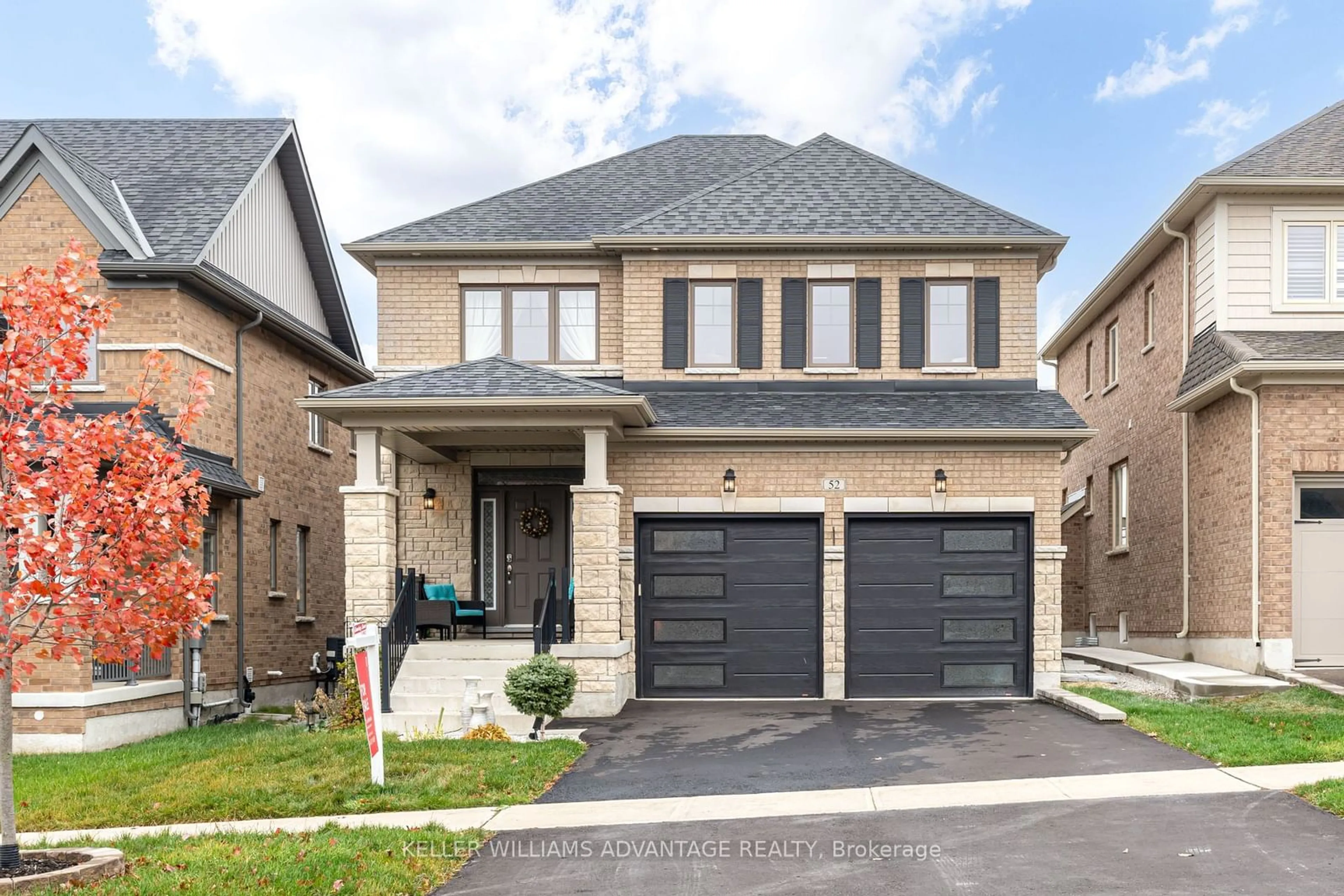 Home with brick exterior material, street for 52 Gould Cres, New Tecumseth Ontario L0G 1A0