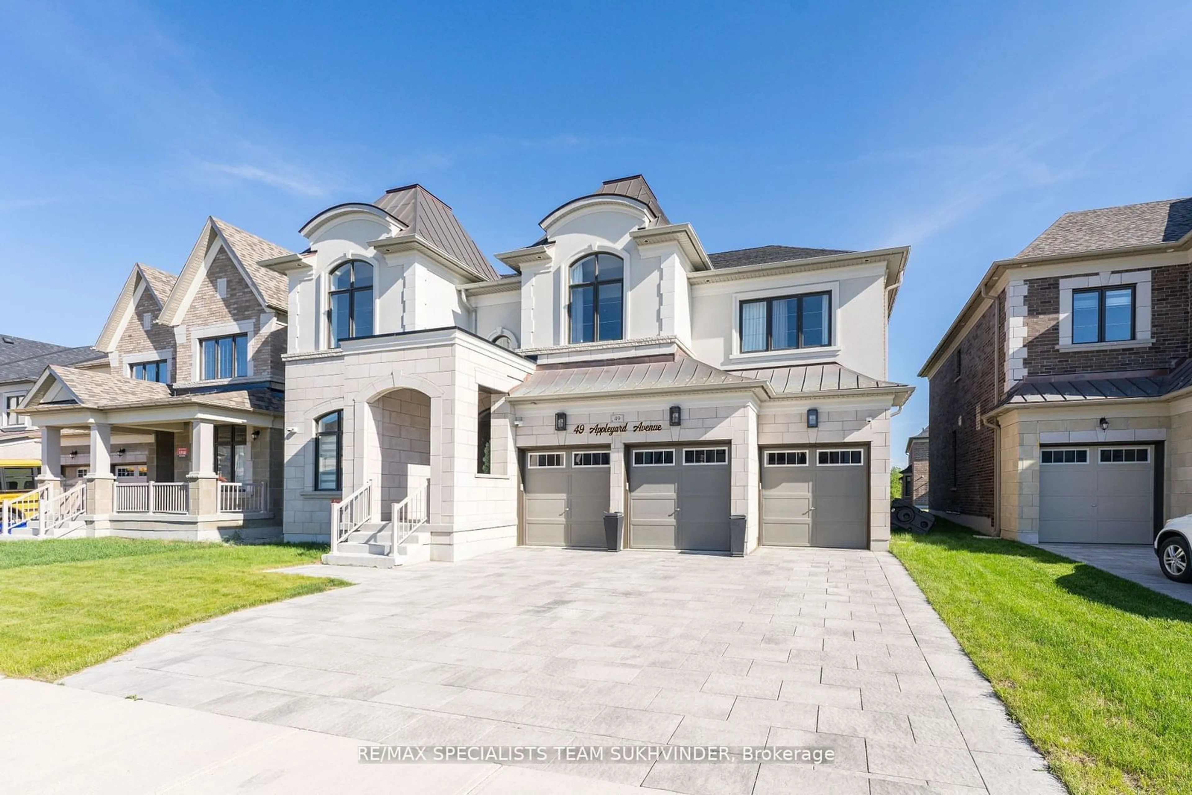 Home with brick exterior material, street for 49 Appleyard Ave, Vaughan Ontario L4H 4A4