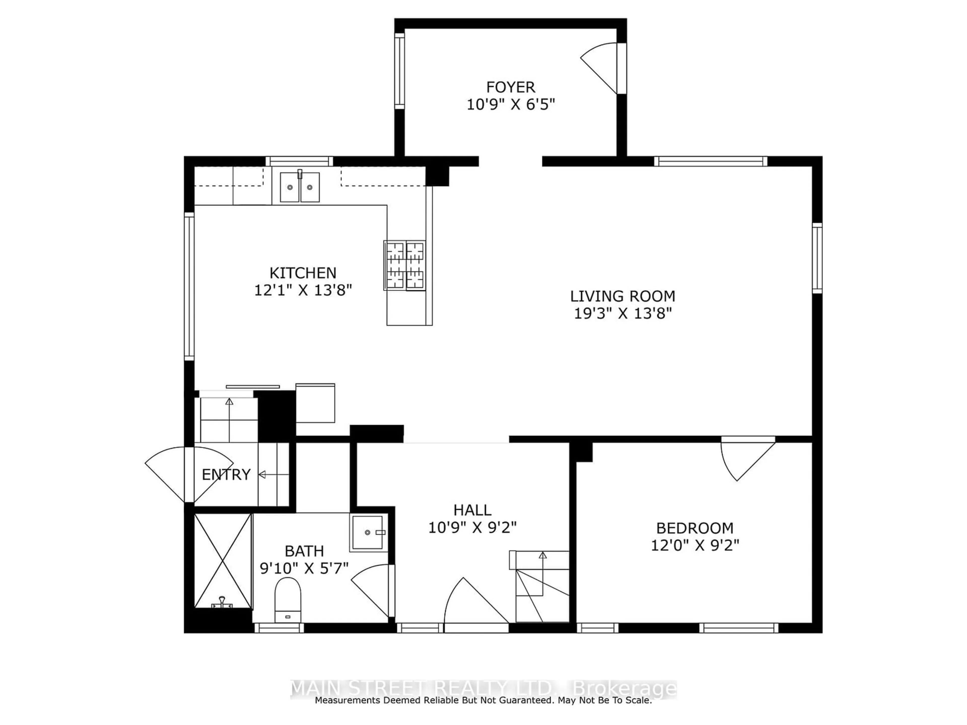 Floor plan for 260 The Queensway Rd, Georgina Ontario L4P 2B1