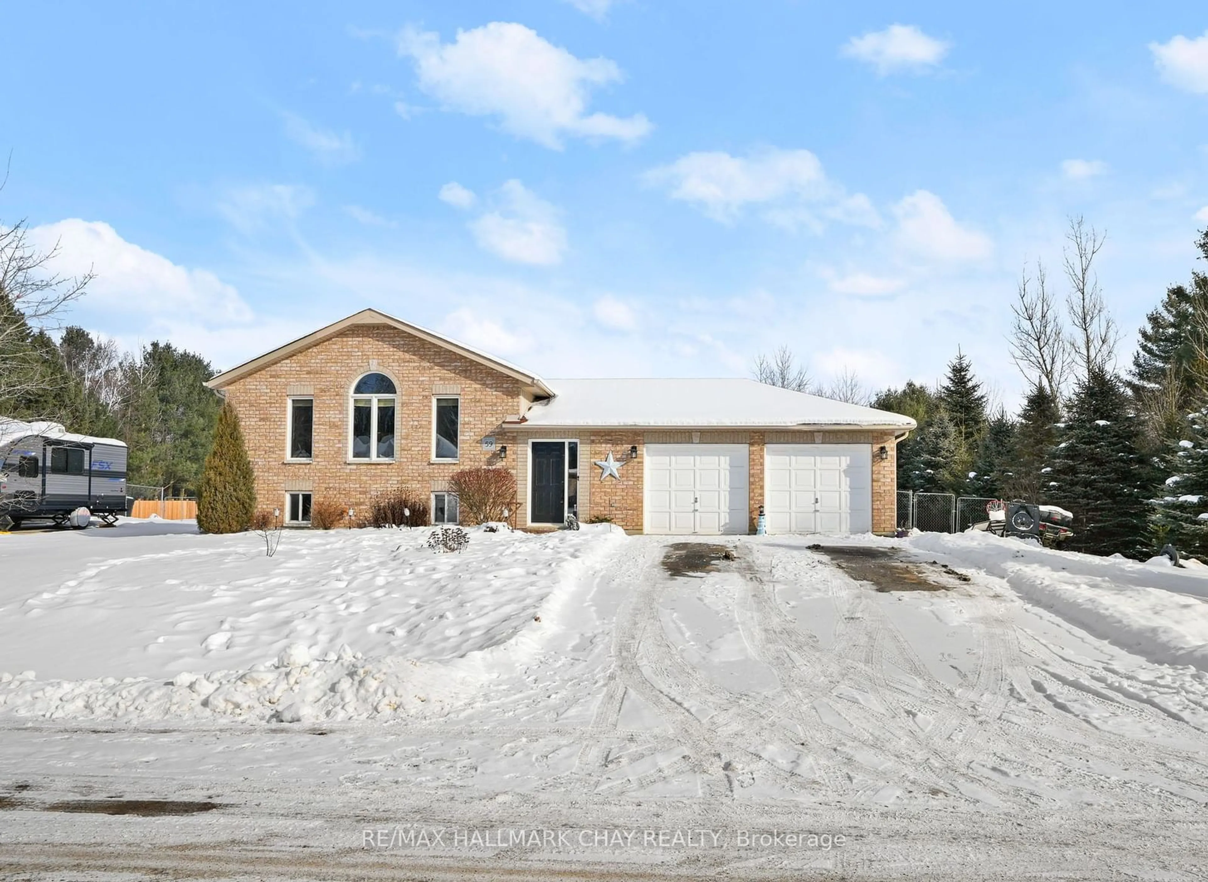 Home with brick exterior material, street for 59 Princess Dr, Adjala-Tosorontio Ontario L0M 1M0