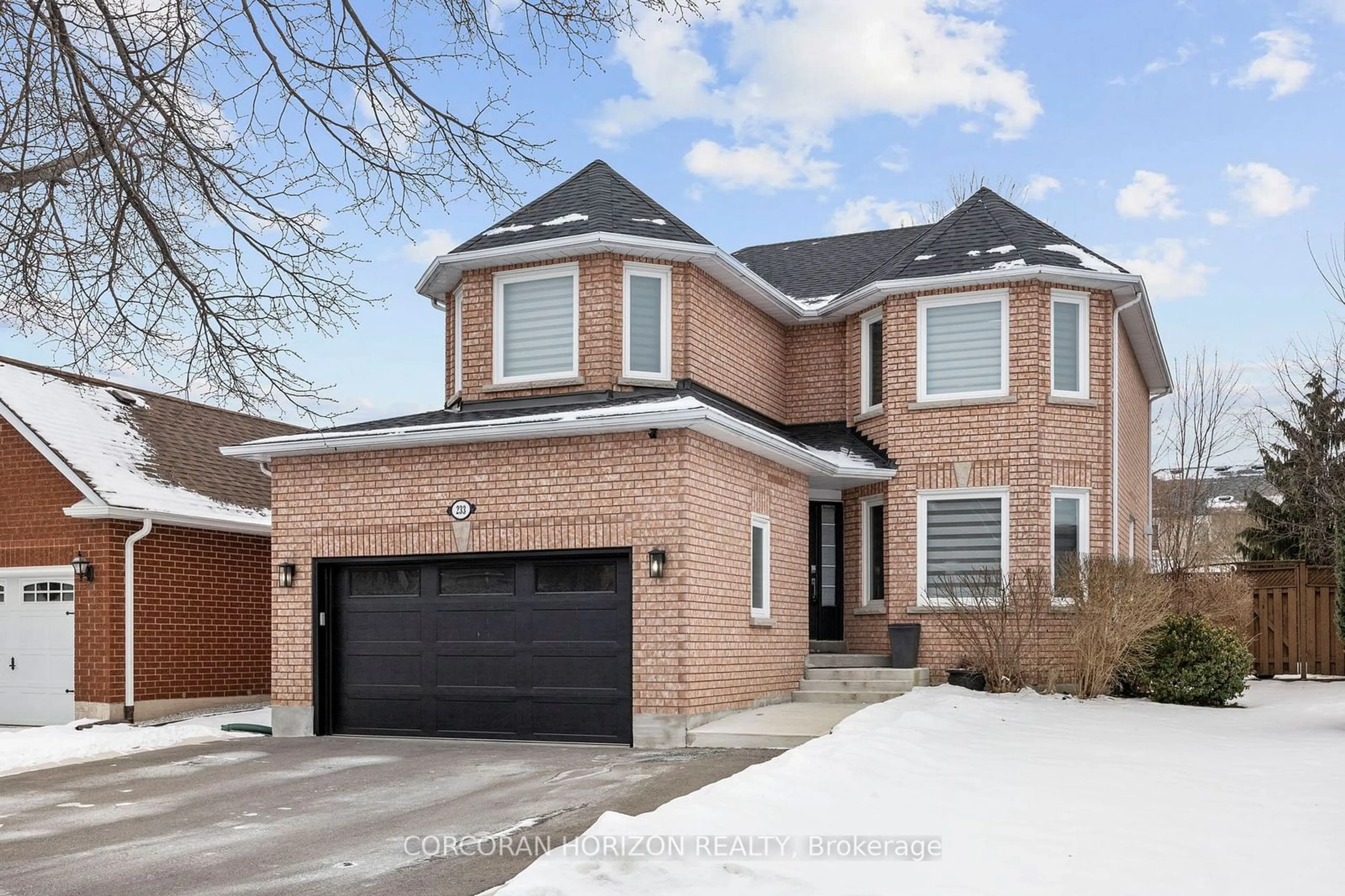 Home with brick exterior material, street for 233 Roseheath Dr, Vaughan Ontario L6A 2A3