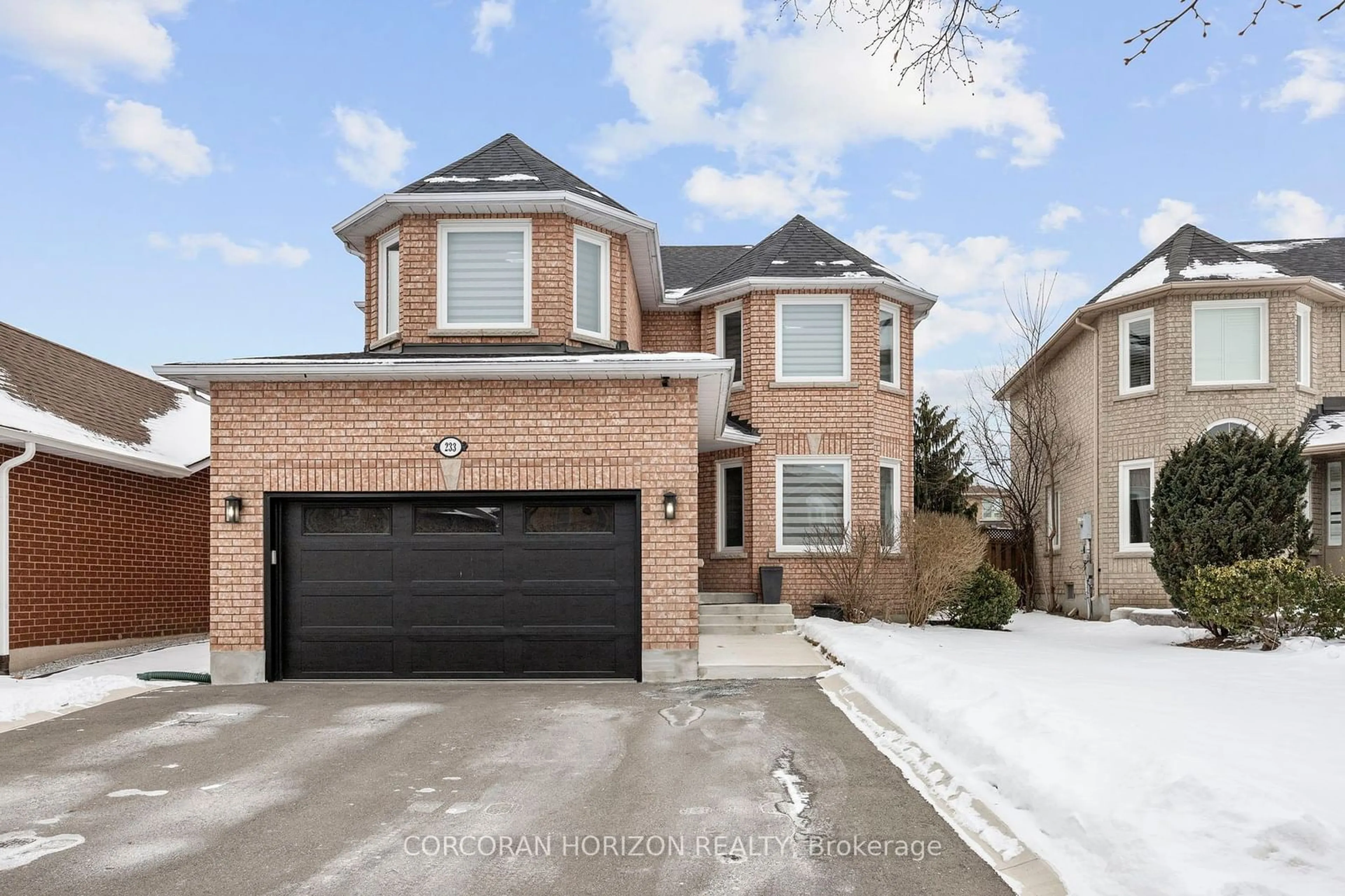 Home with brick exterior material, street for 233 Roseheath Dr, Vaughan Ontario L6A 2A3