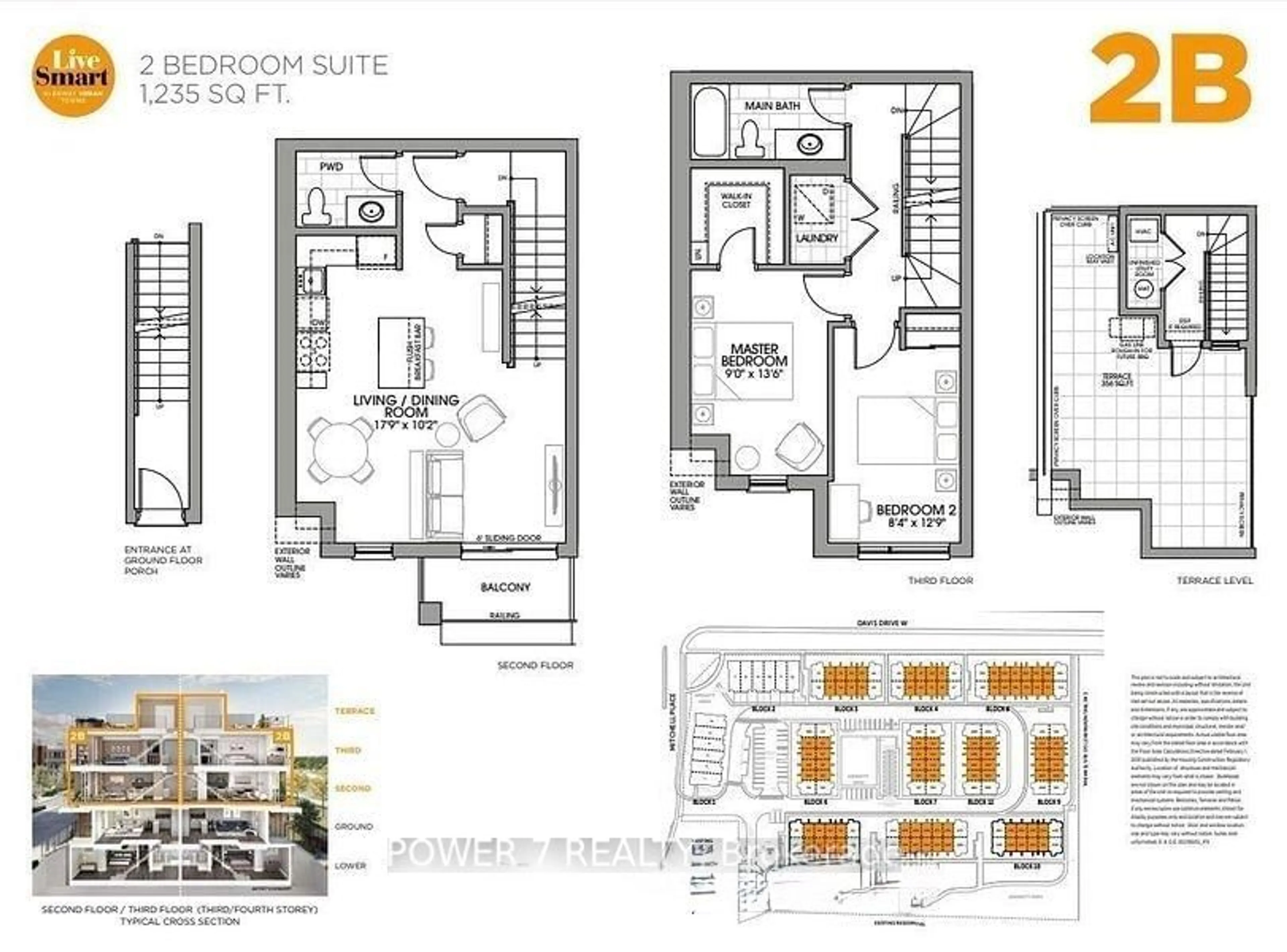 Floor plan for 14 Lytham Green Circ #22, Newmarket Ontario L3Y 0C7