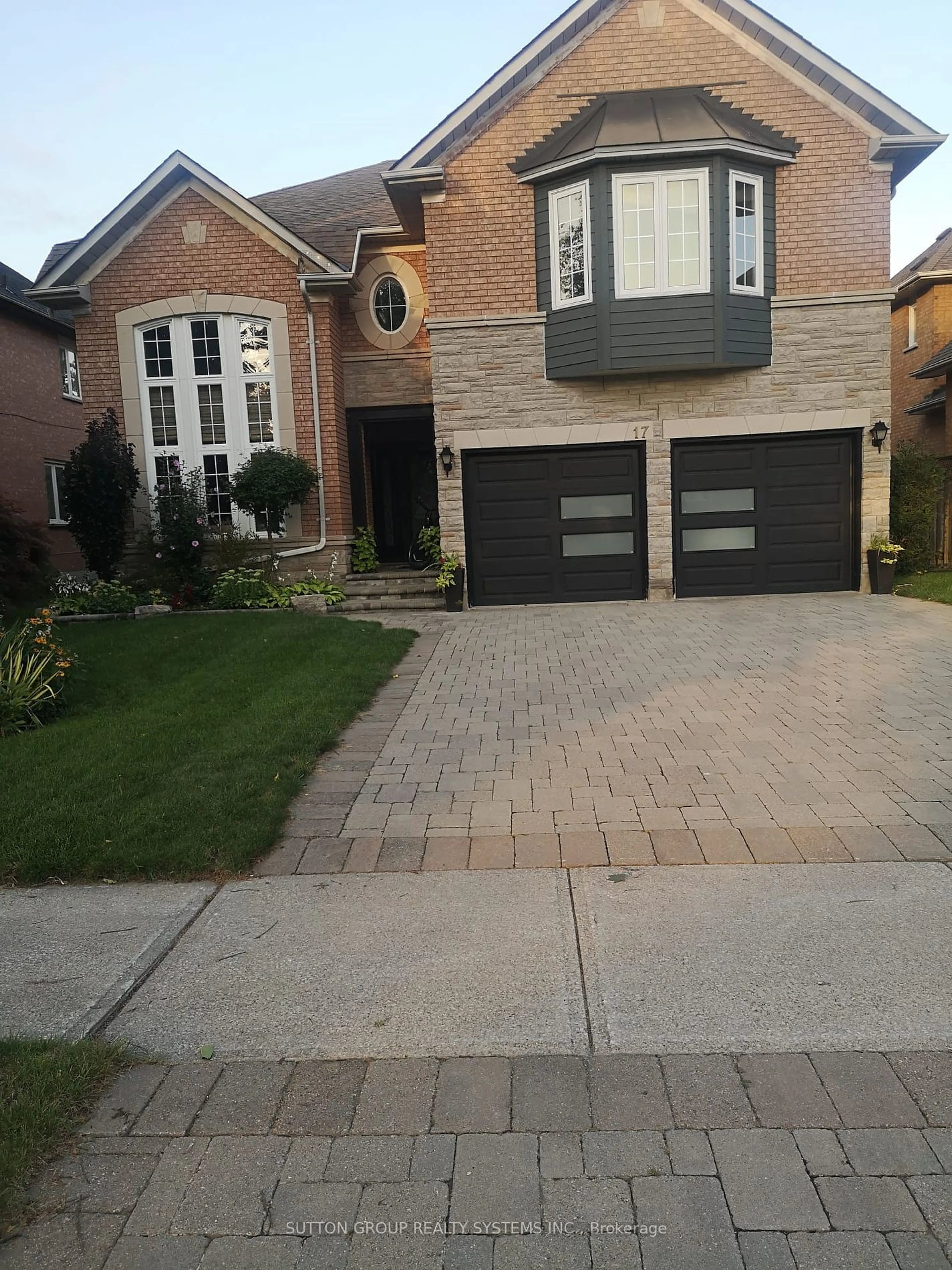 Home with brick exterior material, street for 17 Boxwood Cres, Markham Ontario L3S 3P7