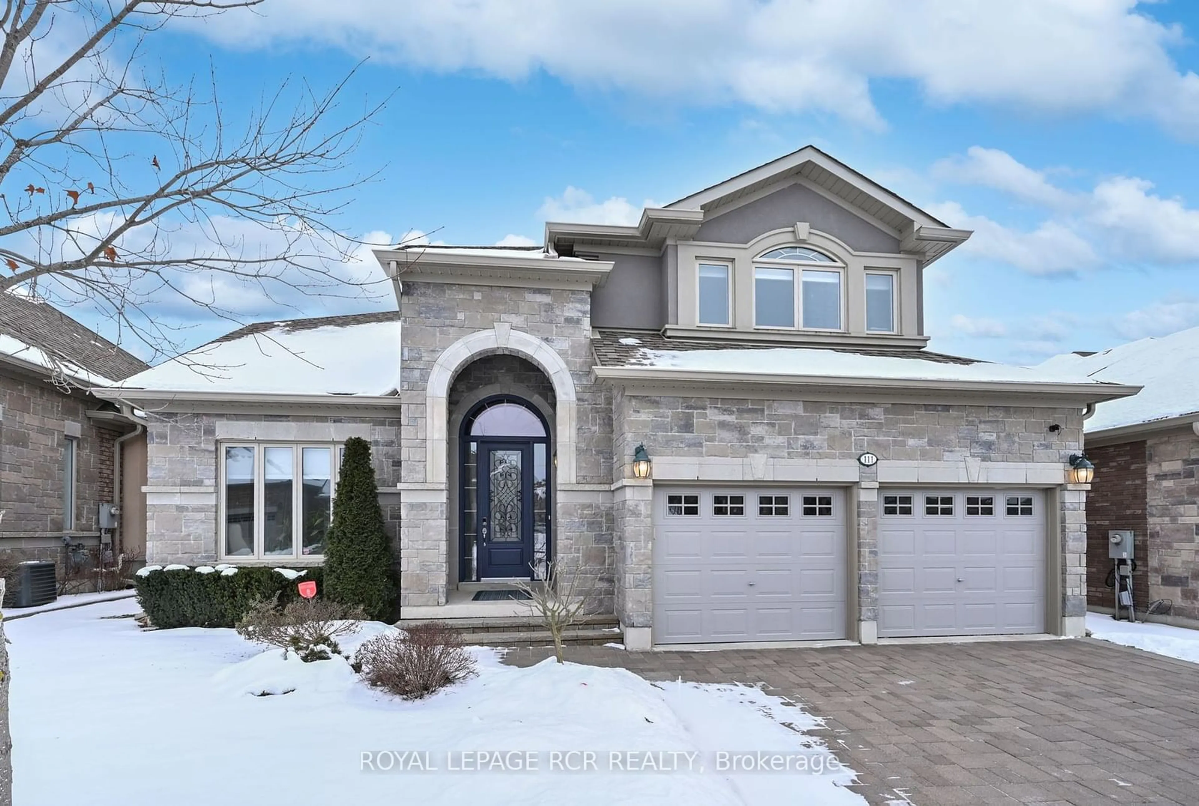 Home with brick exterior material, street for 111 Ridge Way, New Tecumseth Ontario L9R 0M6