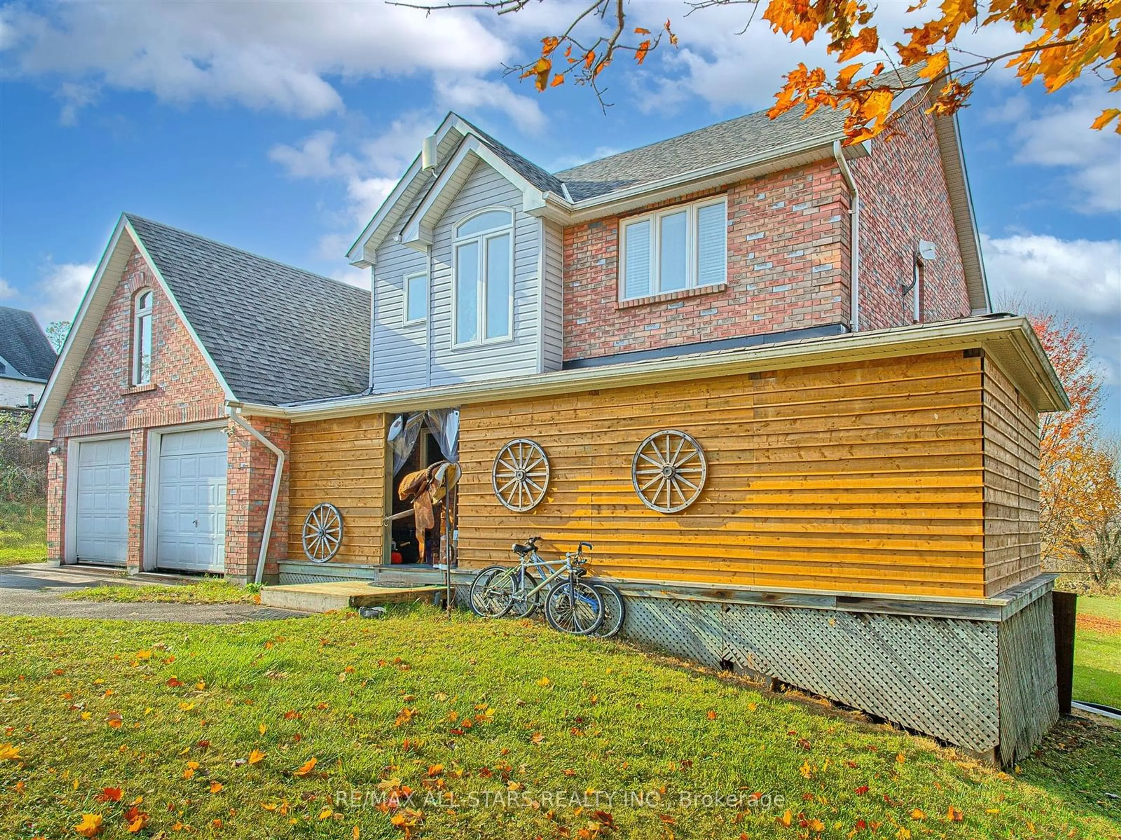 Home with brick exterior material, street for 12866 Regional Road 39, Uxbridge Ontario L0E 1T0