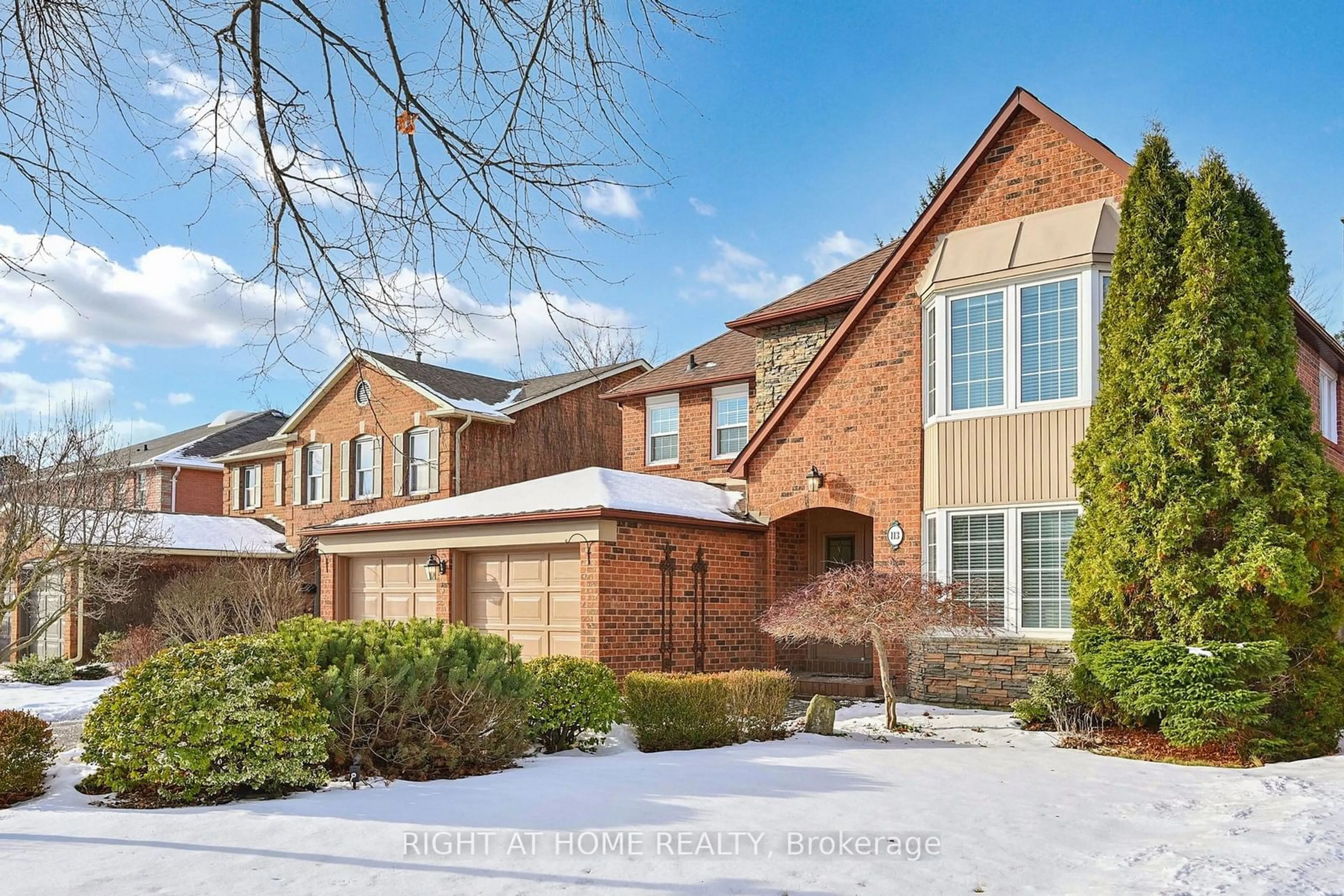 Home with brick exterior material, street for 113 Aitken Circ, Markham Ontario L3R 7L6