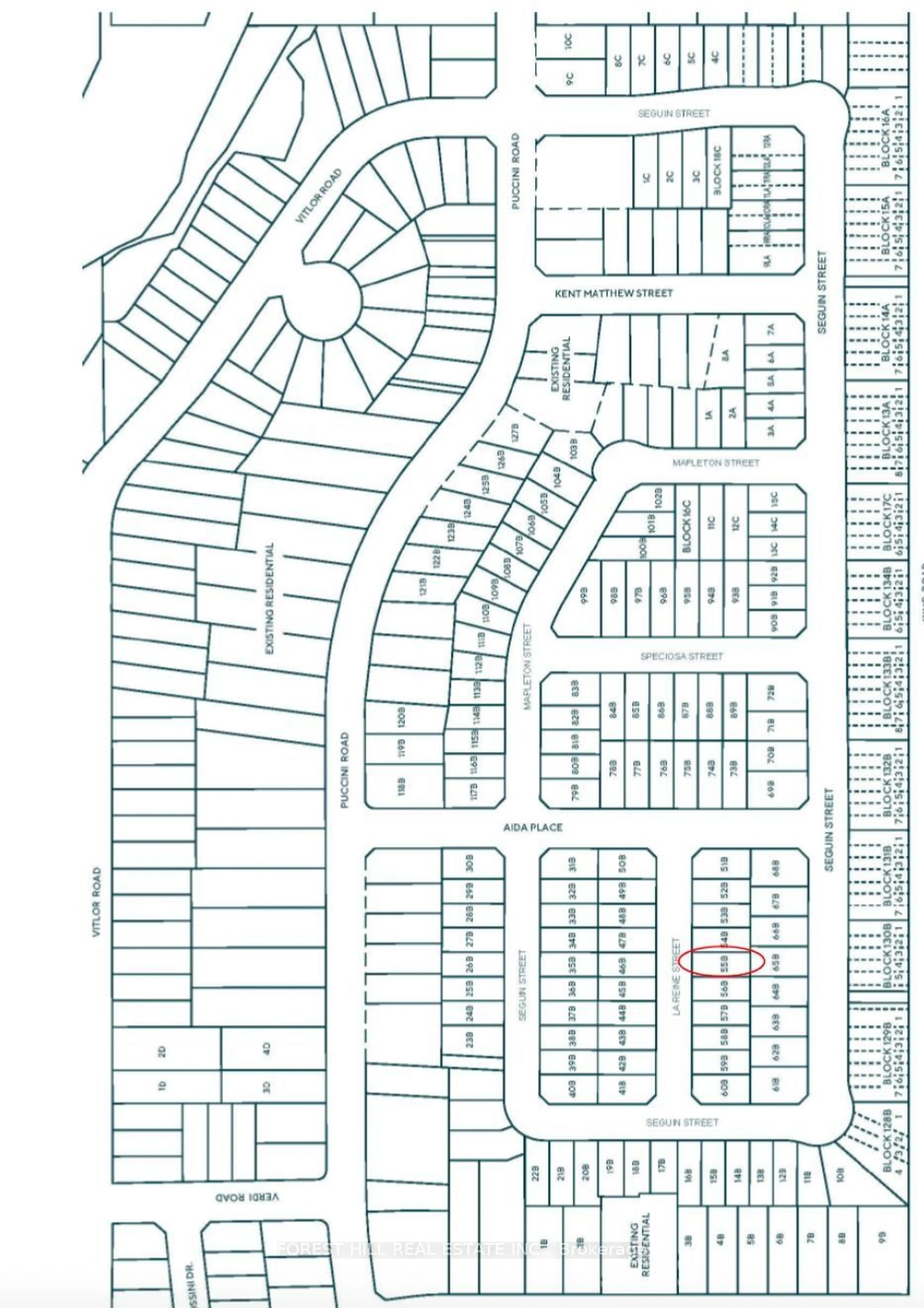 Floor plan for 55B La Reine St, Richmond Hill Ontario L4E 2Y9