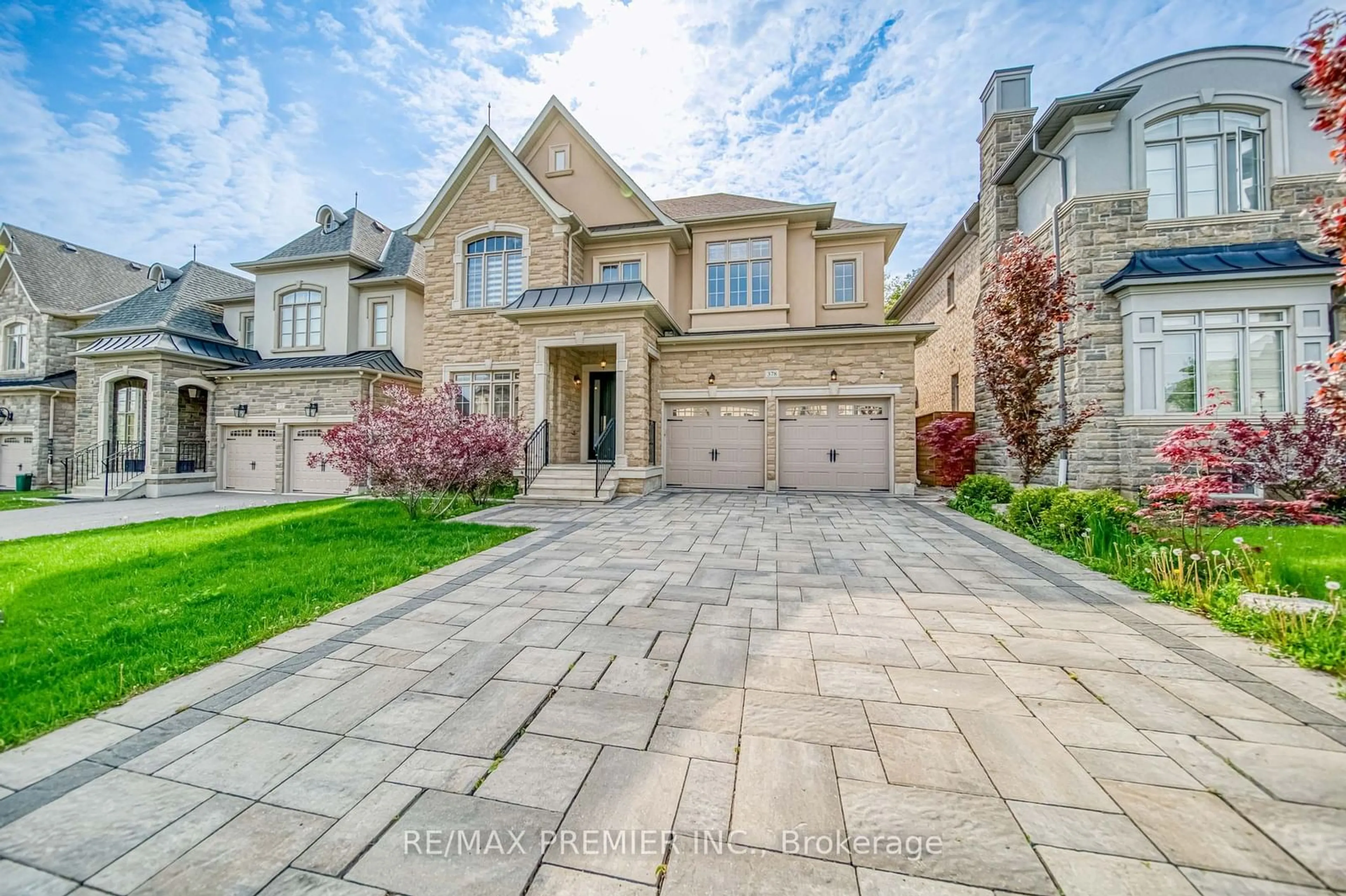 Home with brick exterior material, street for 378 Poetry Dr, Vaughan Ontario L4H 3W8