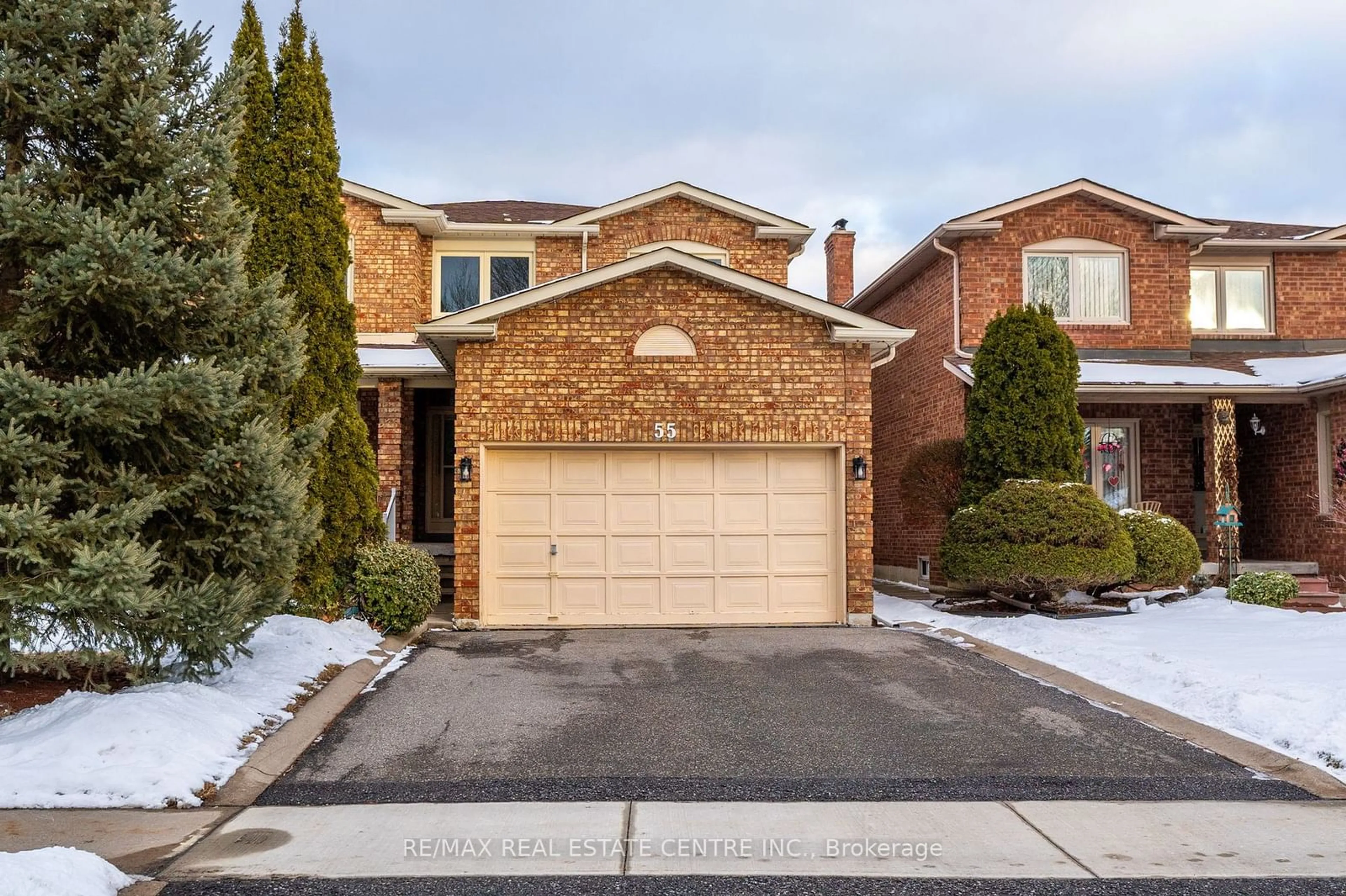 Home with brick exterior material, street for 55 Swanage Dr, Vaughan Ontario L6A 1G7