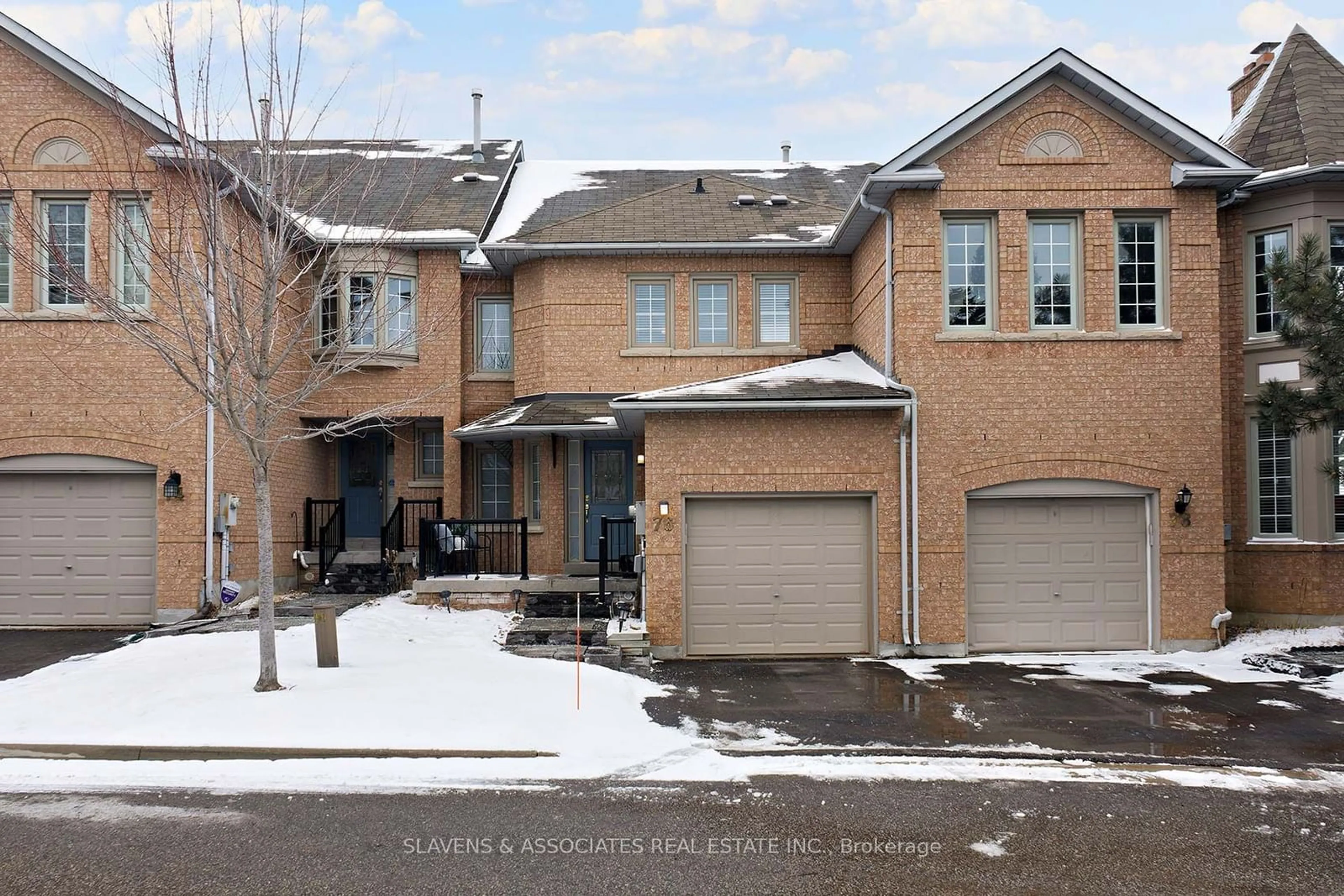 Home with brick exterior material, street for 76 Alameda Circ #18, Vaughan Ontario L4J 8A6