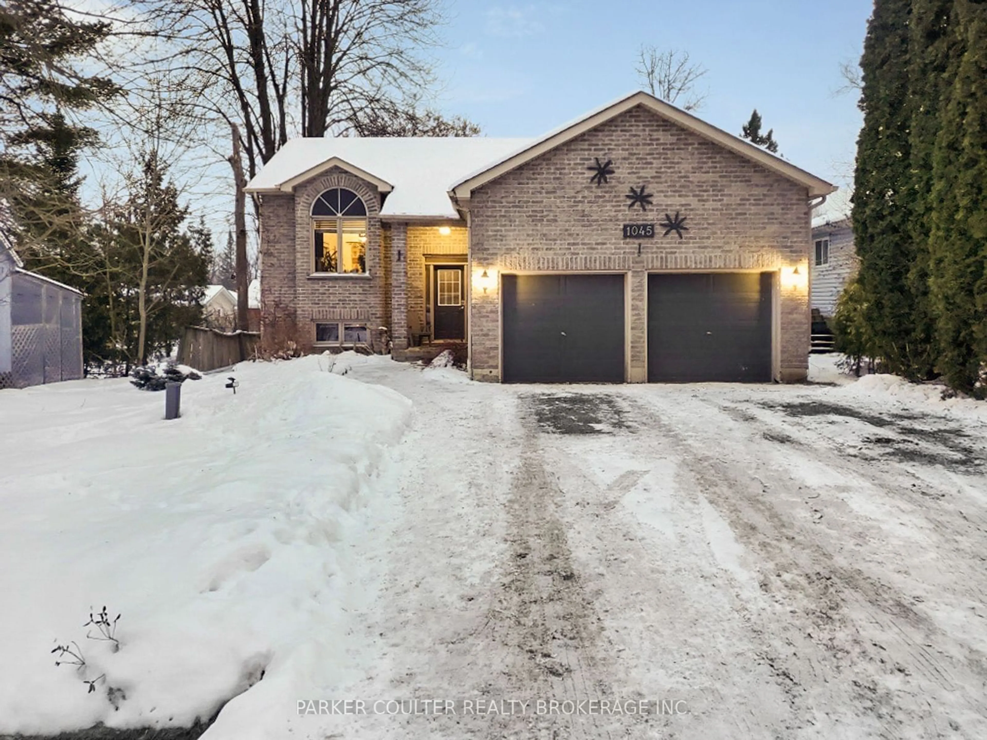 Home with brick exterior material, street for 1045 Elm Rd, Innisfil Ontario L0L 1C0