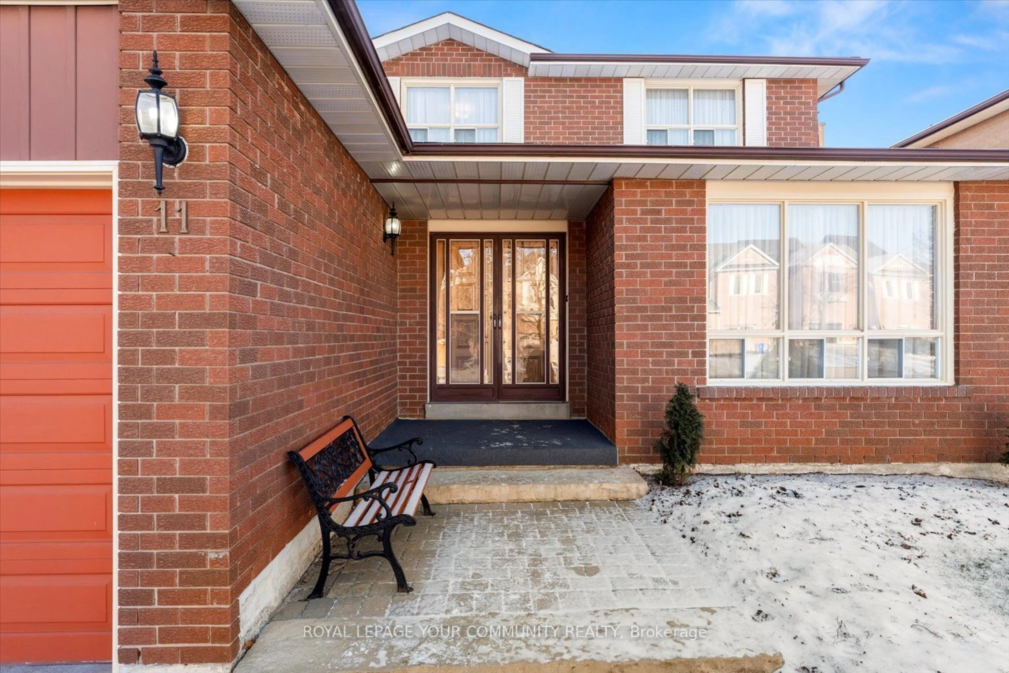 Home with brick exterior material, street for 11 Mary Gapper Cres, Richmond Hill Ontario L4C 7L9