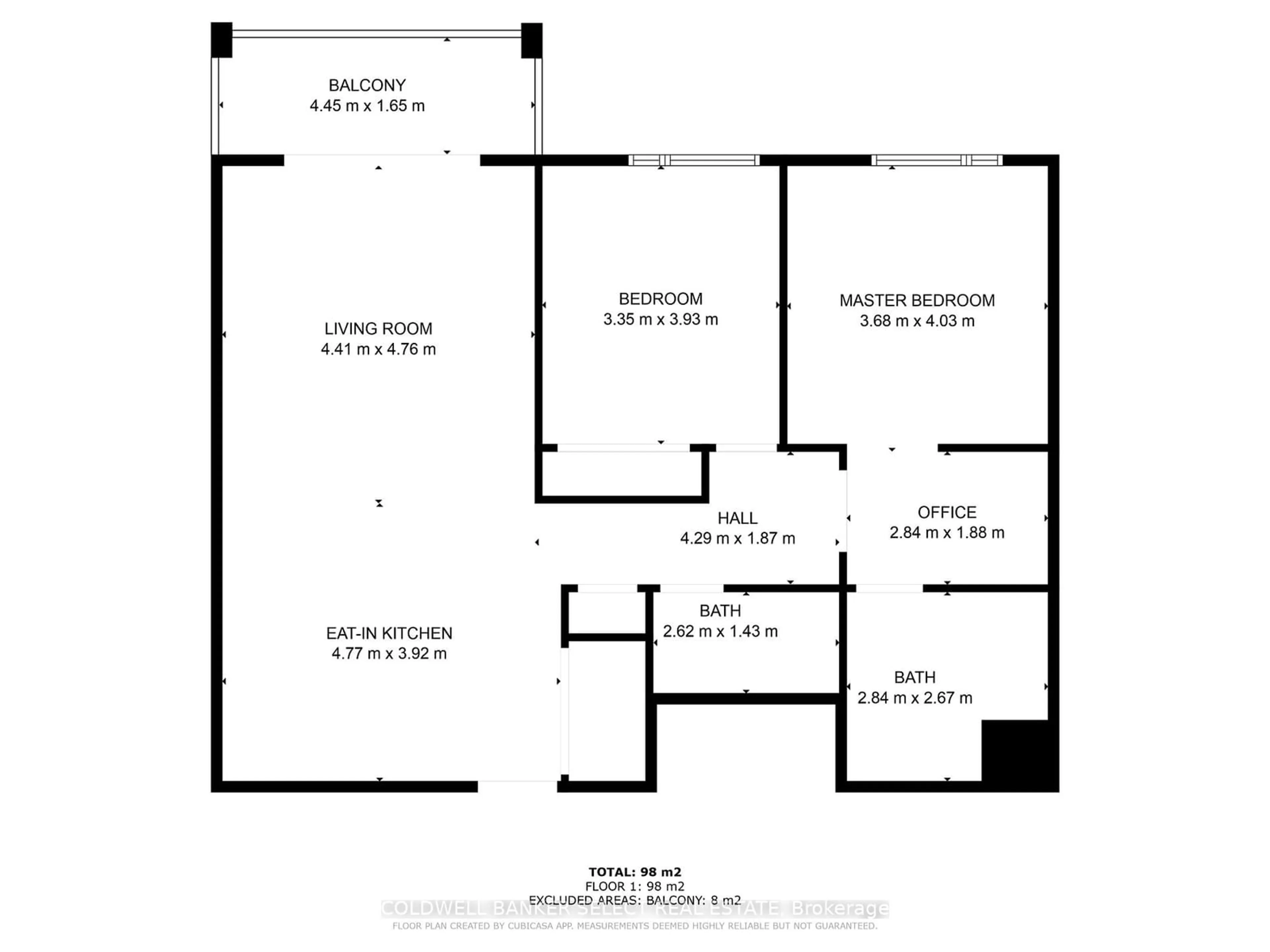 Floor plan for 64 Queen St #505, New Tecumseth Ontario L0G 1W0