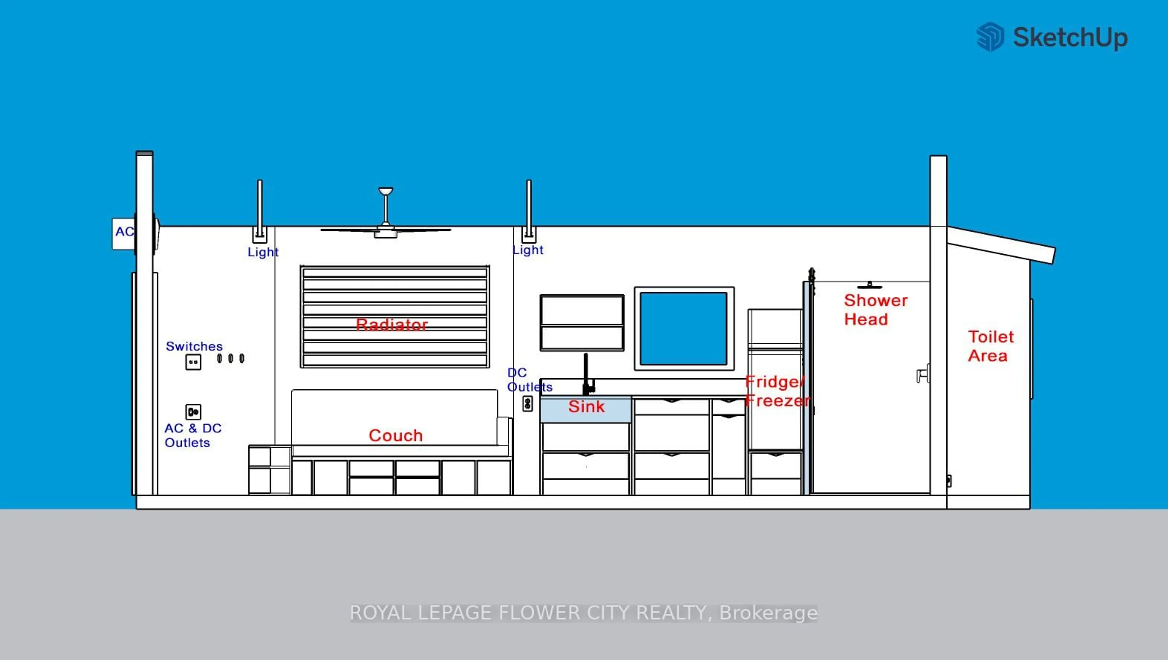 Floor plan for 4023 3rd Line, King Ontario L0G 1T0