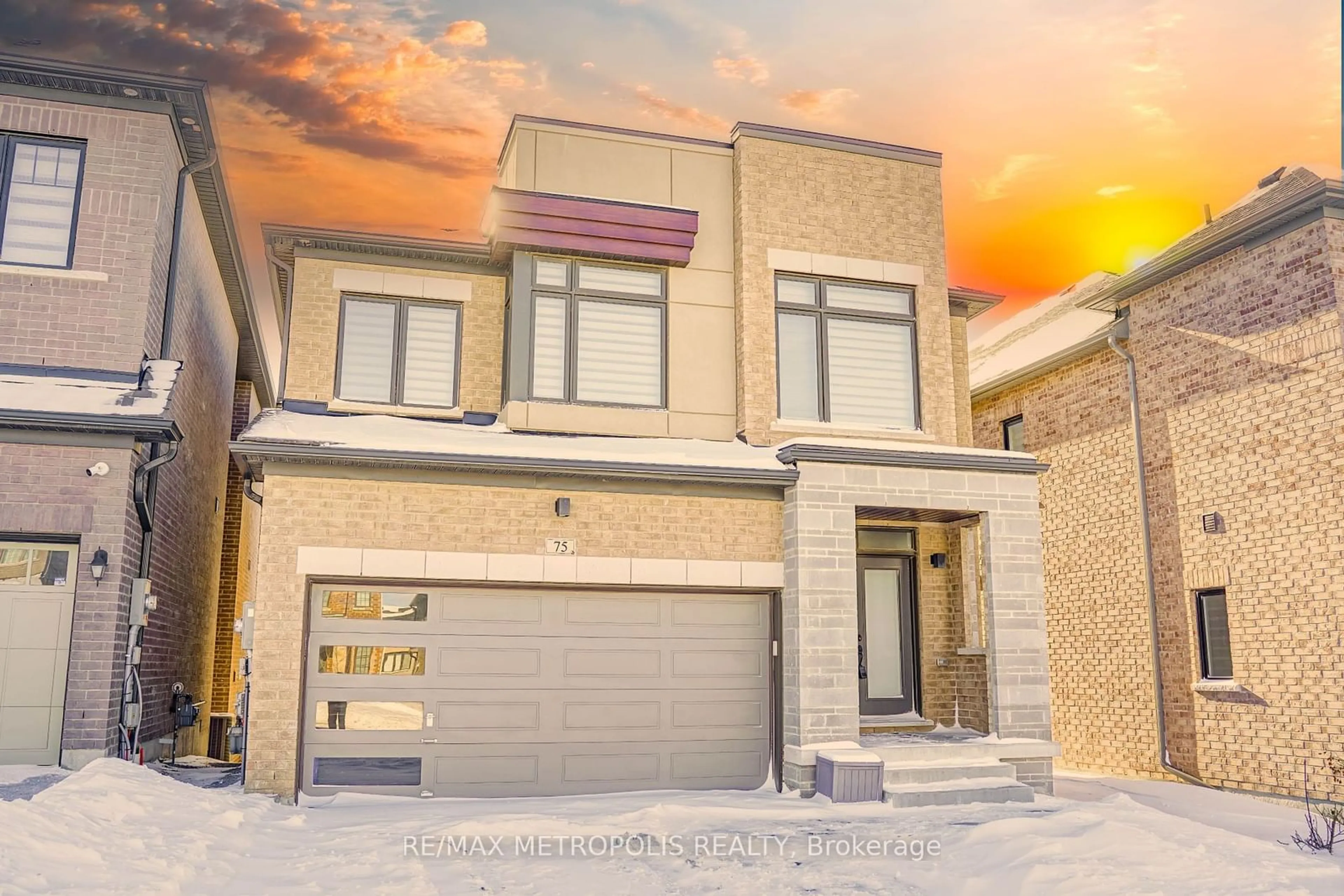 Home with brick exterior material, street for 75 Mckean Dr, Whitchurch-Stouffville Ontario L4A 1H8