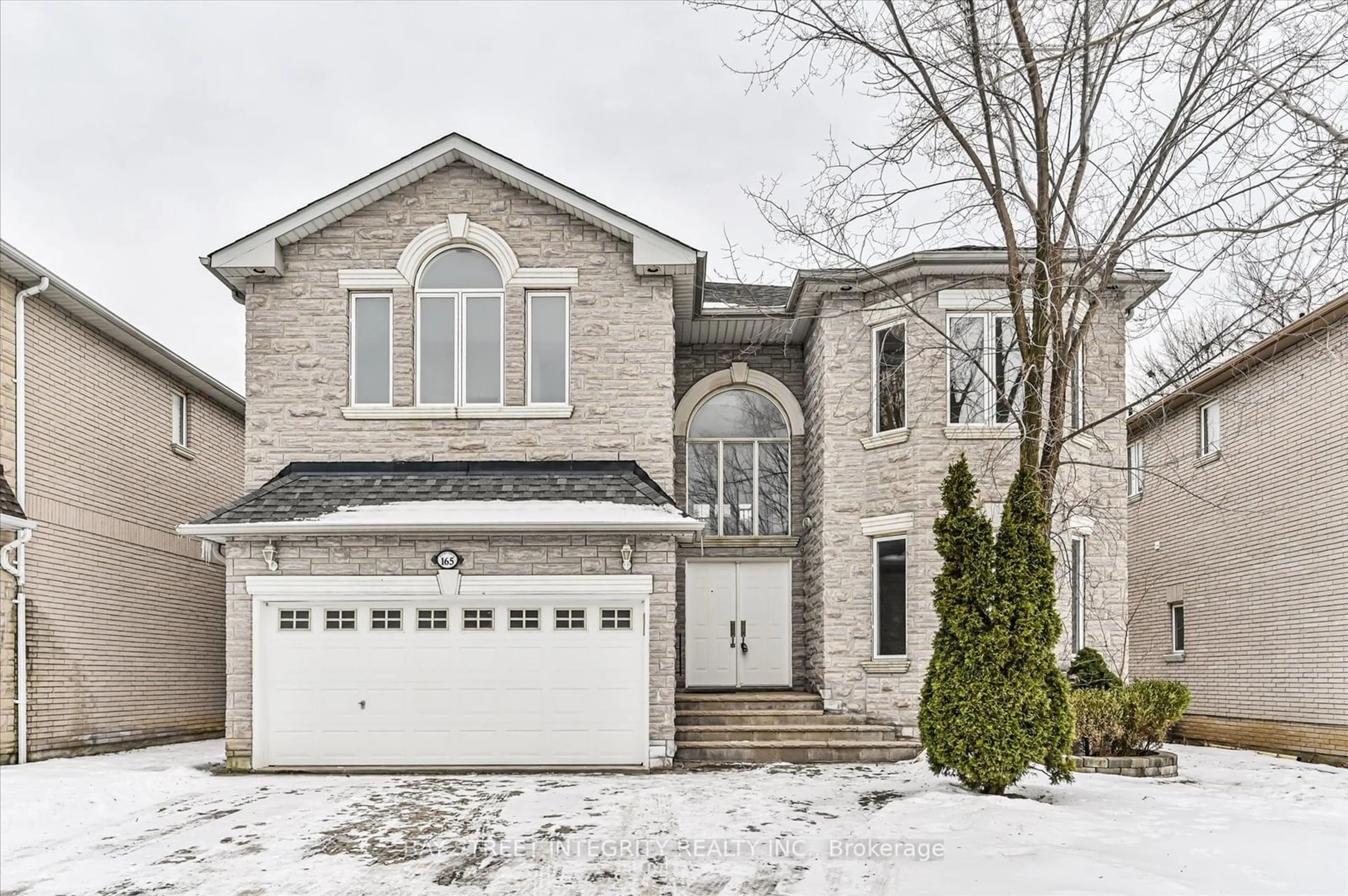 Home with brick exterior material, street for 165 Rodeo Dr, Vaughan Ontario L4J 4Y6