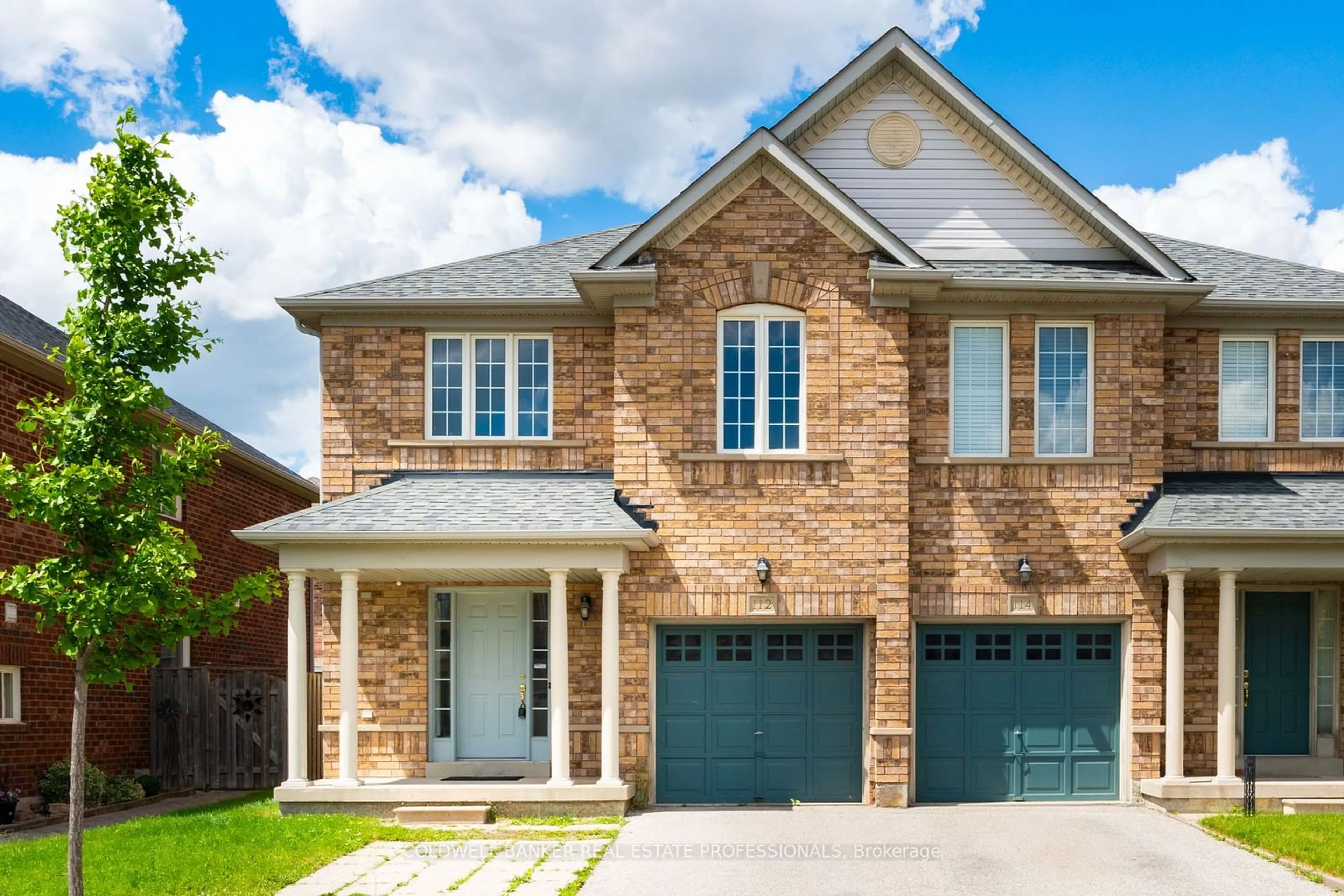 Home with brick exterior material, street for 112 Edward Jeffreys Ave, Markham Ontario L6E 1W1